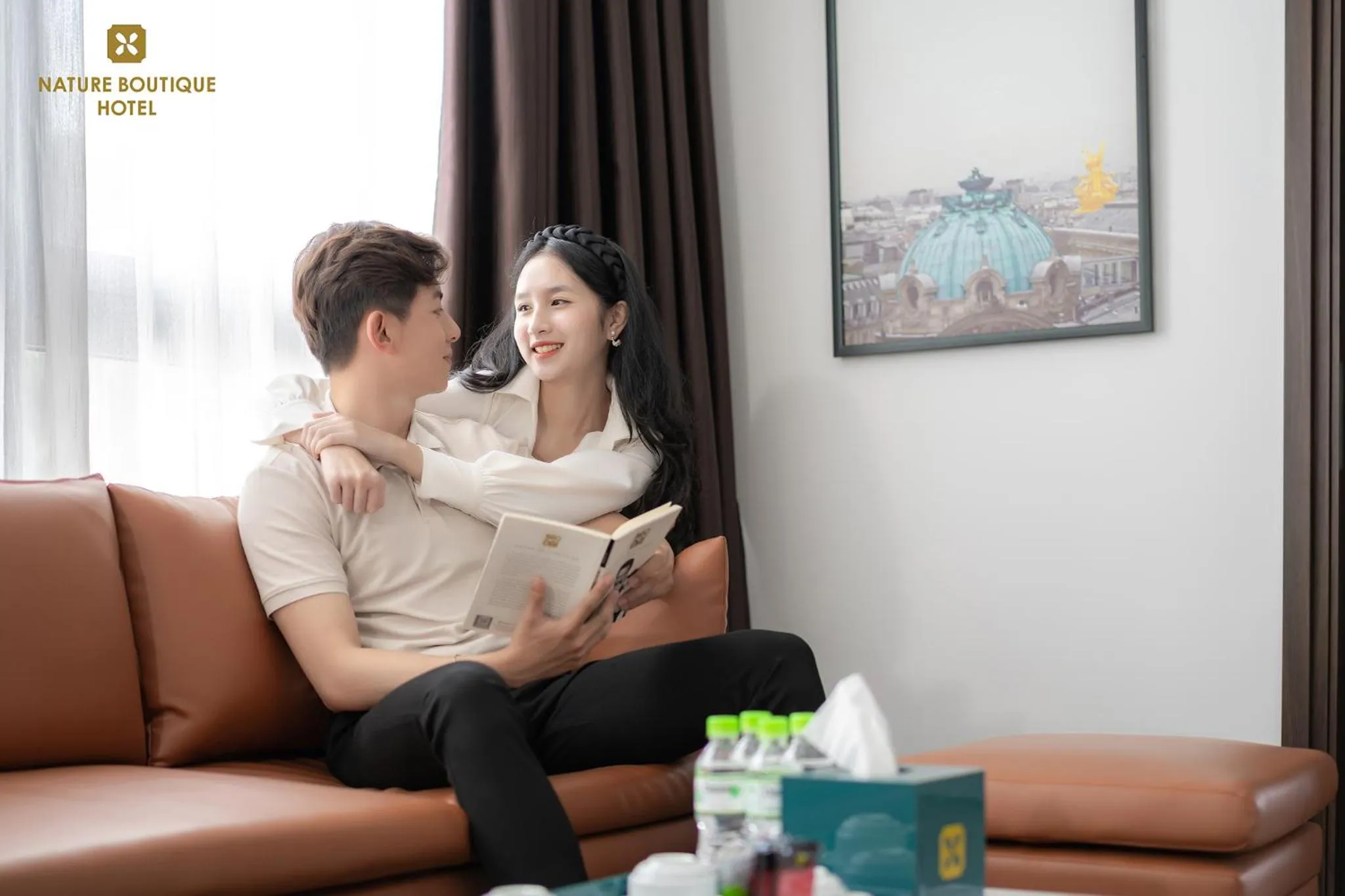 Living room in Nature Boutique Hotel - Nguyen Thi Nghia