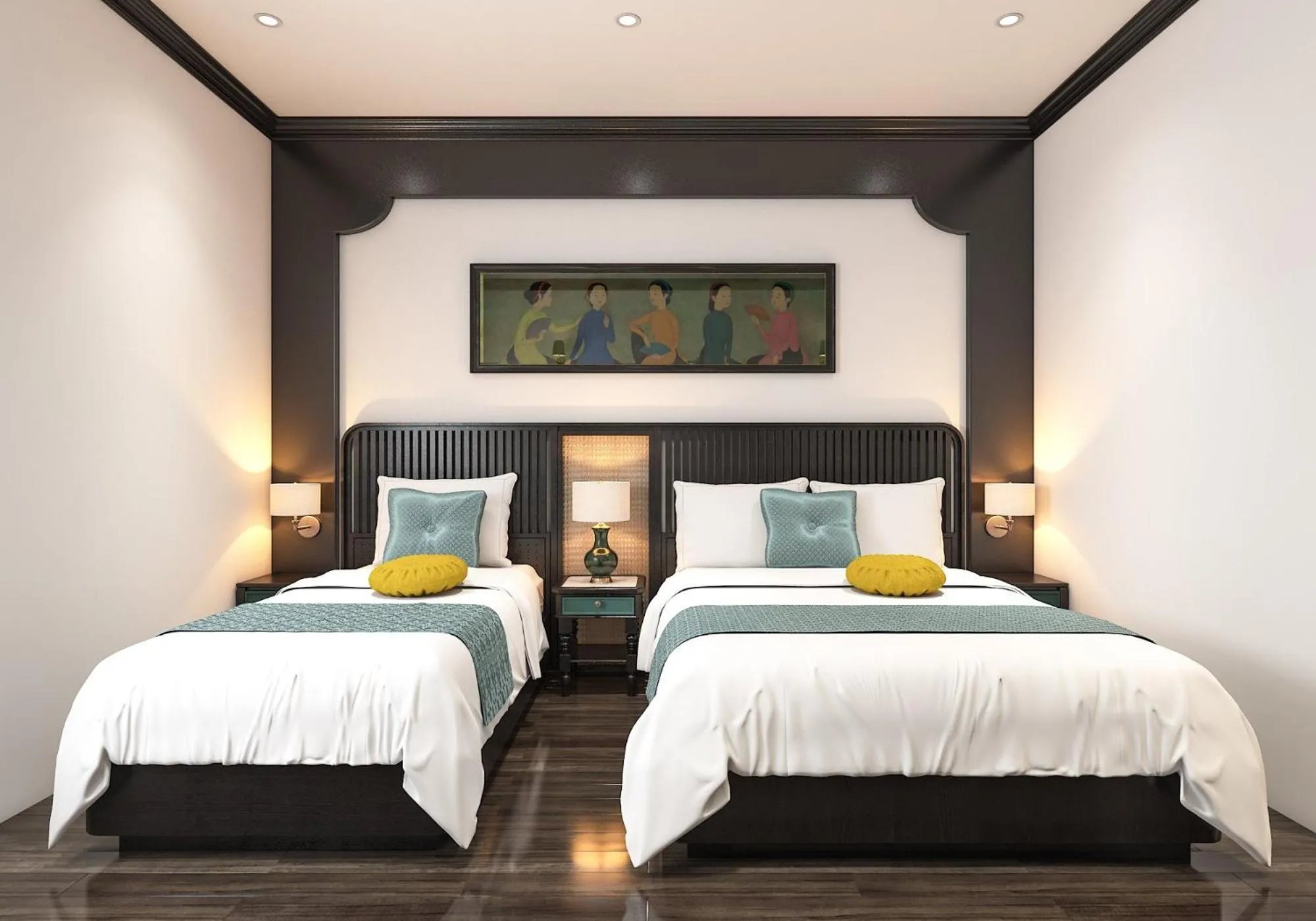 Bedroom, Bed in Nature Boutique Hotel - Nguyen Thi Nghia