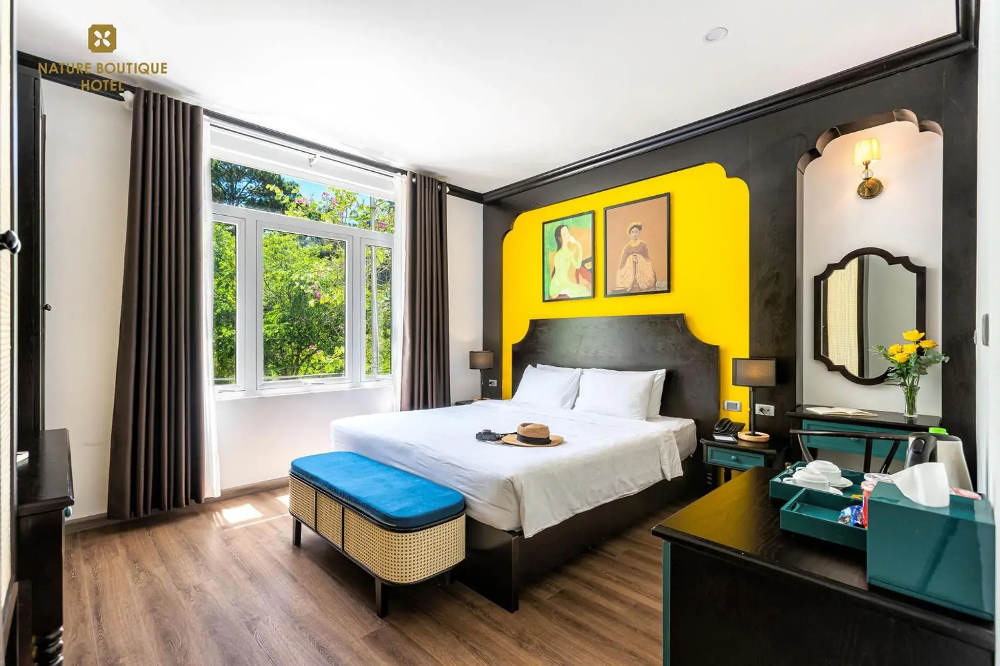 Double or Twin Room with View in Nature Boutique Hotel - Nguyen Thi Nghia Double or Twin Room with View in Nature Boutique Hotel - Nguyen Thi Nghia