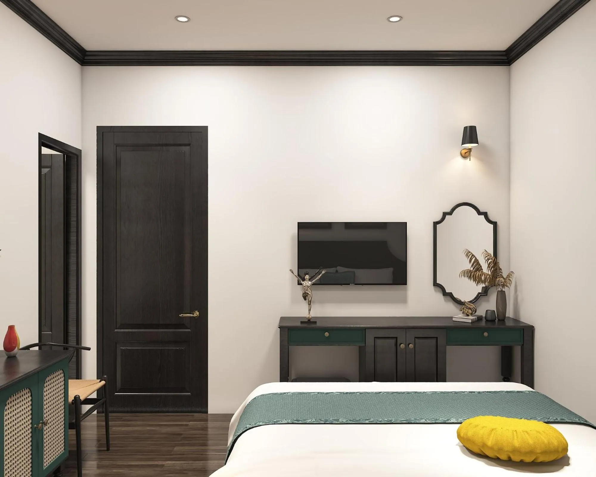 Bedroom, Bed in Nature Boutique Hotel - Nguyen Thi Nghia