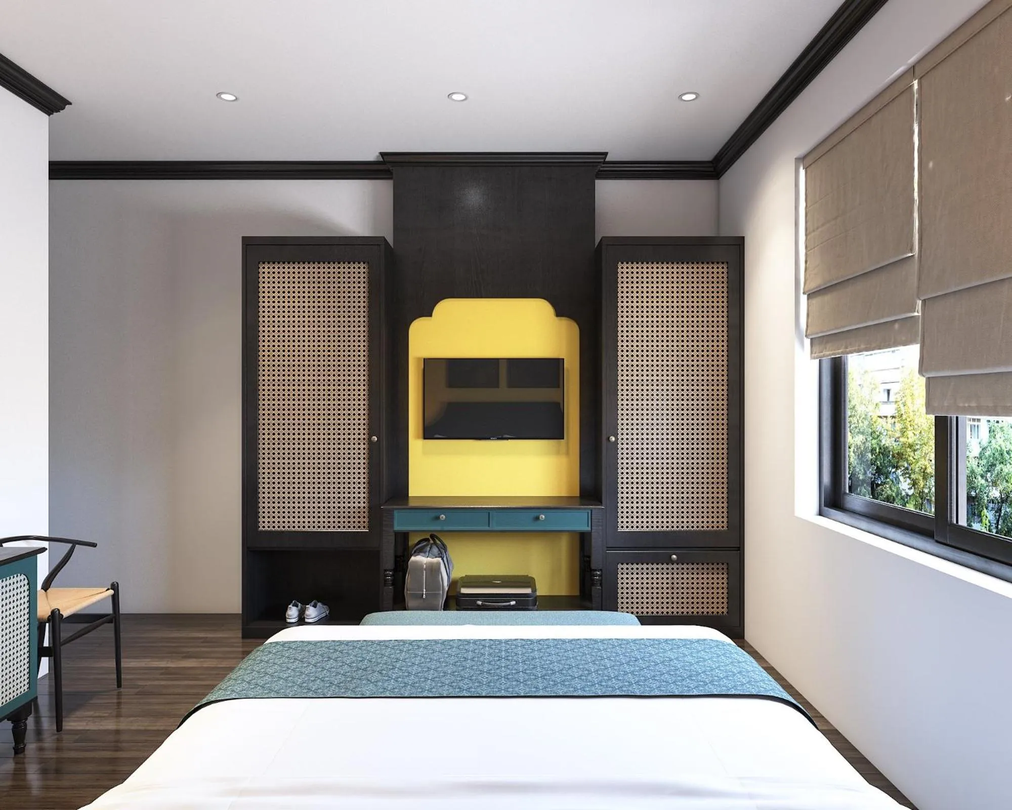 Bedroom, Bed in Nature Boutique Hotel - Nguyen Thi Nghia