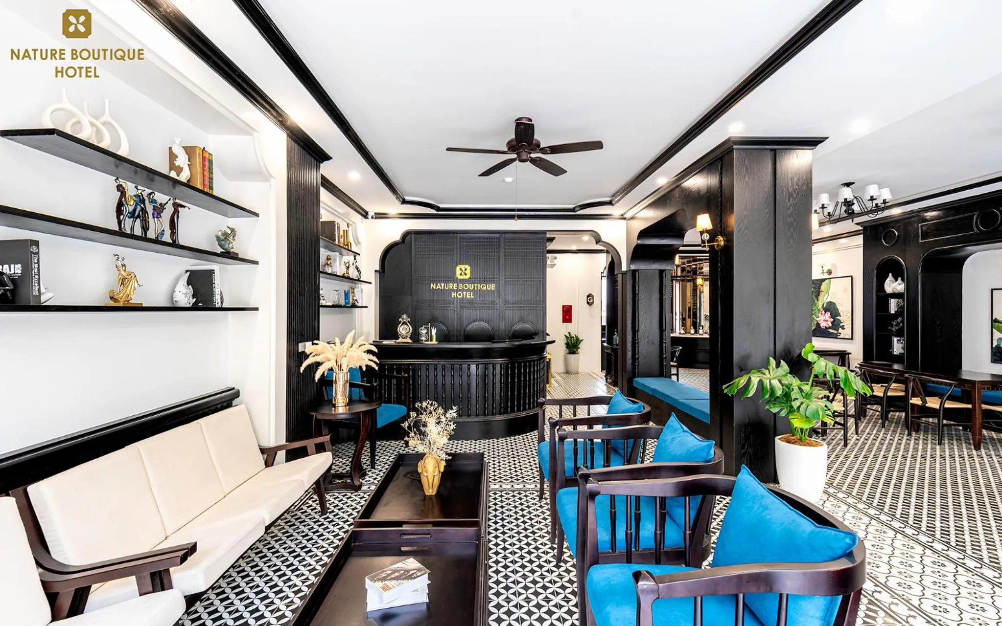 Seating area in Nature Boutique Hotel - Nguyen Thi Nghia