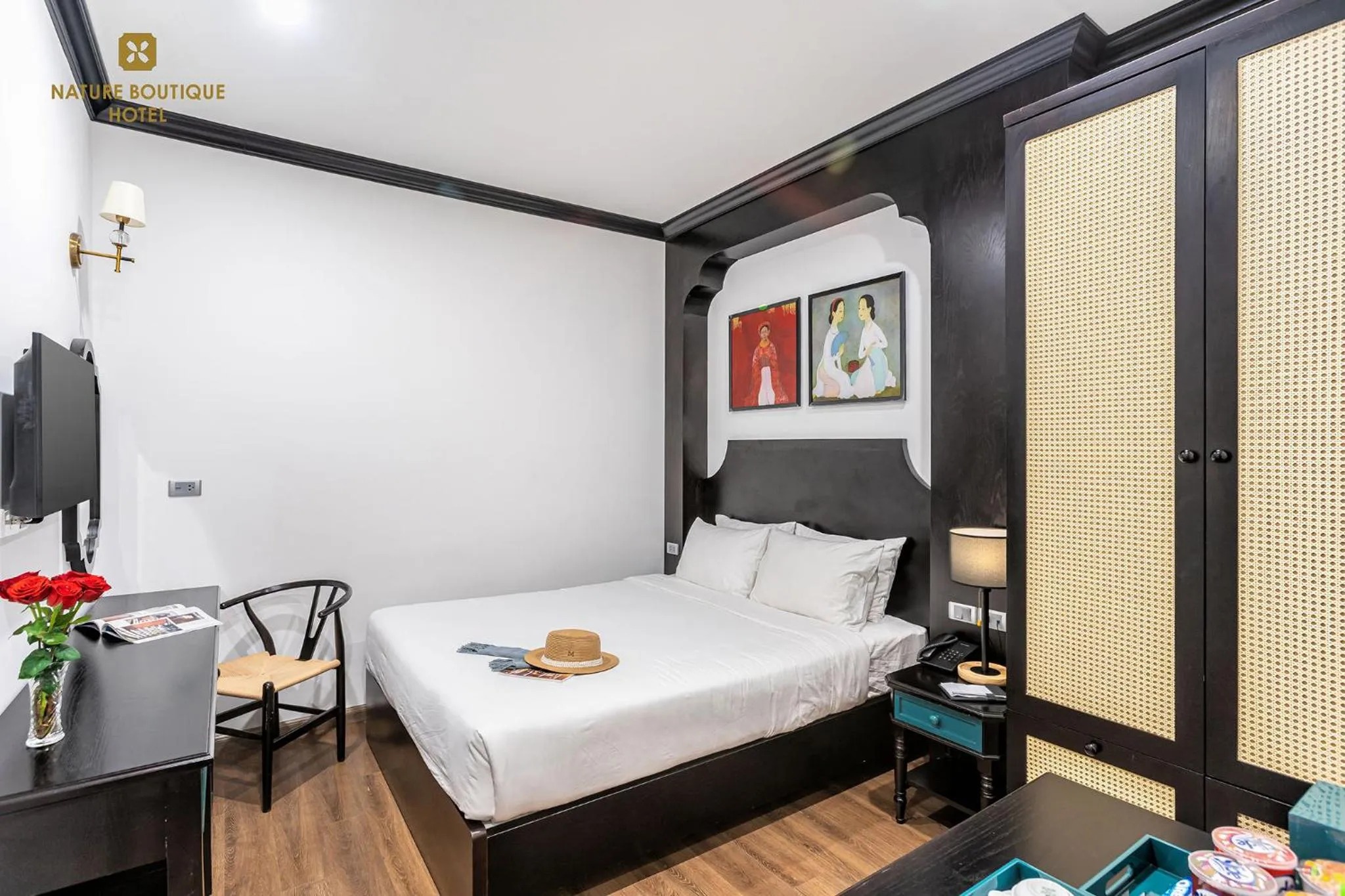 Bedroom, Bed in Nature Boutique Hotel - Nguyen Thi Nghia