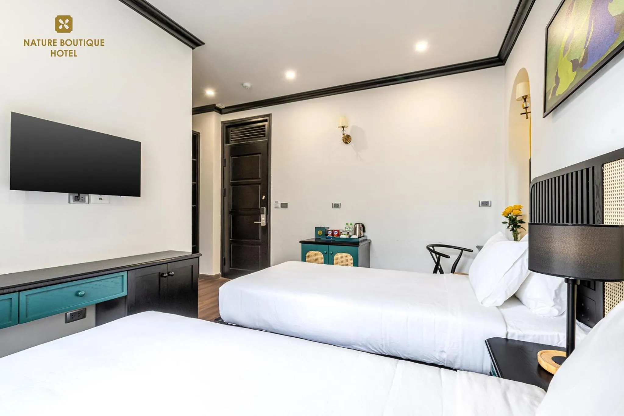 Bedroom, Bed in Nature Boutique Hotel - Nguyen Thi Nghia