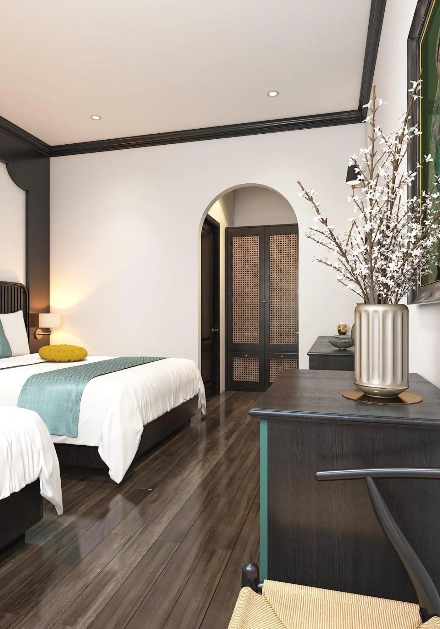 Bedroom, Bed in Nature Boutique Hotel - Nguyen Thi Nghia