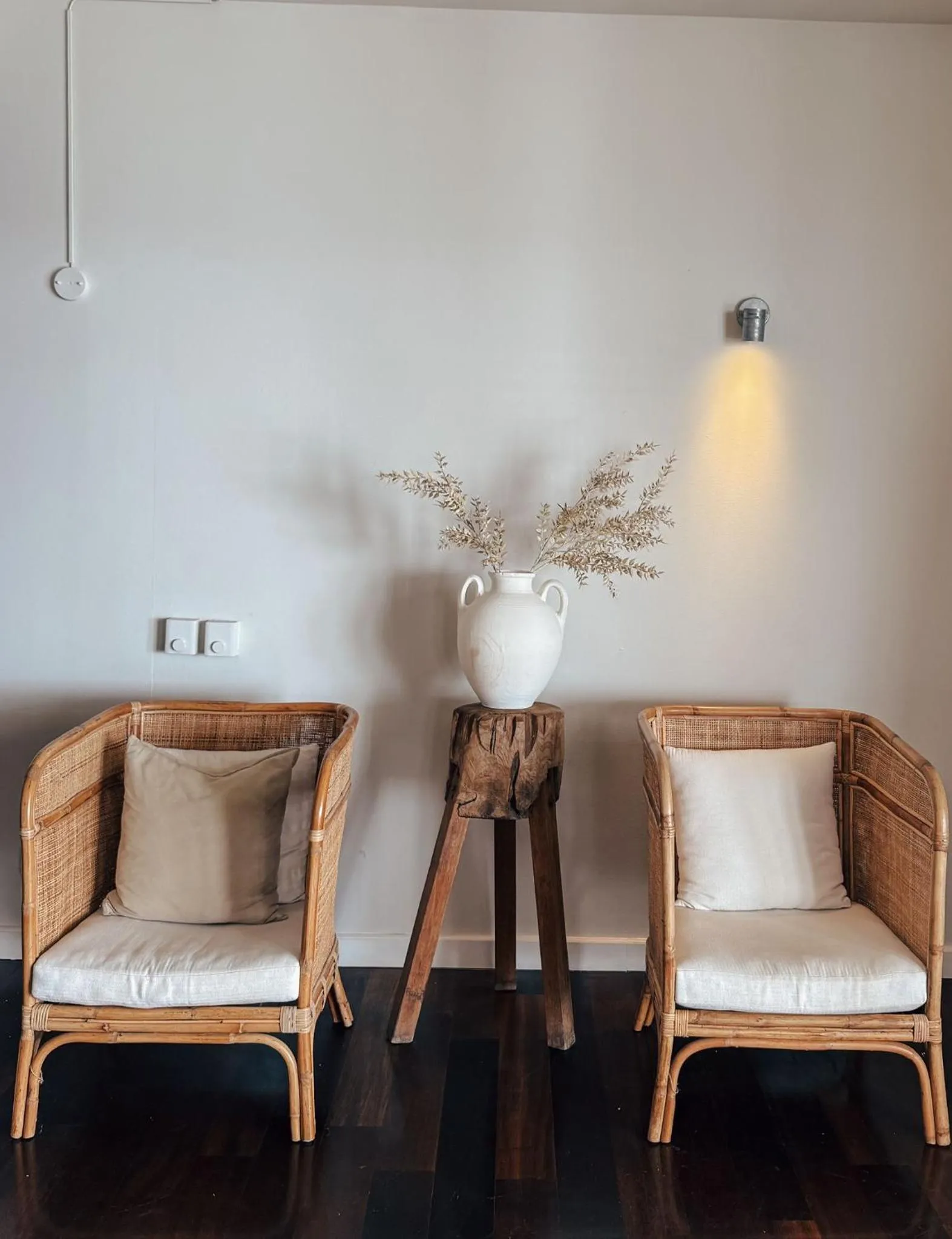 Seating area in BijBlauw