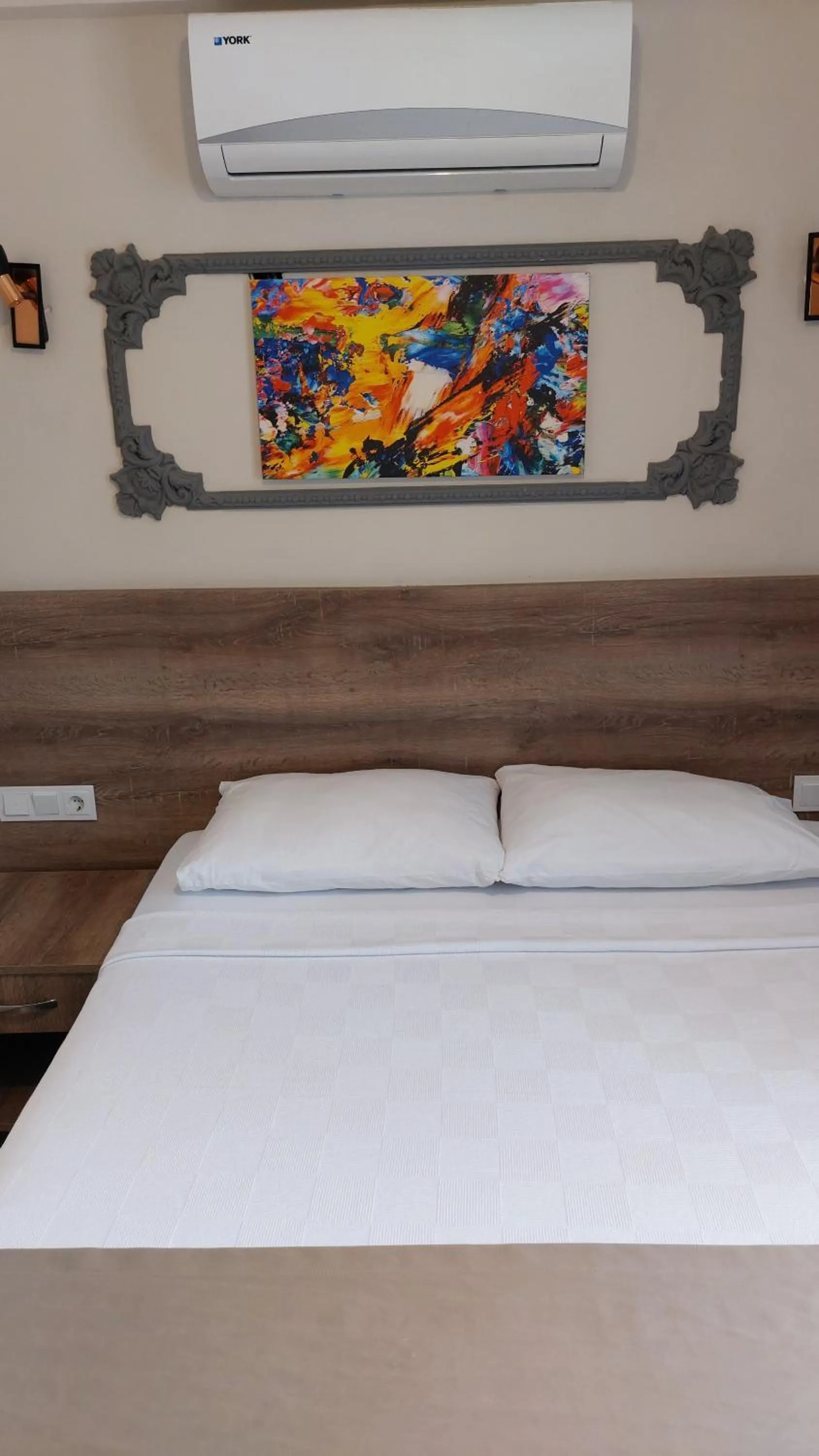 Bed in Kutberk Hotel Kemer