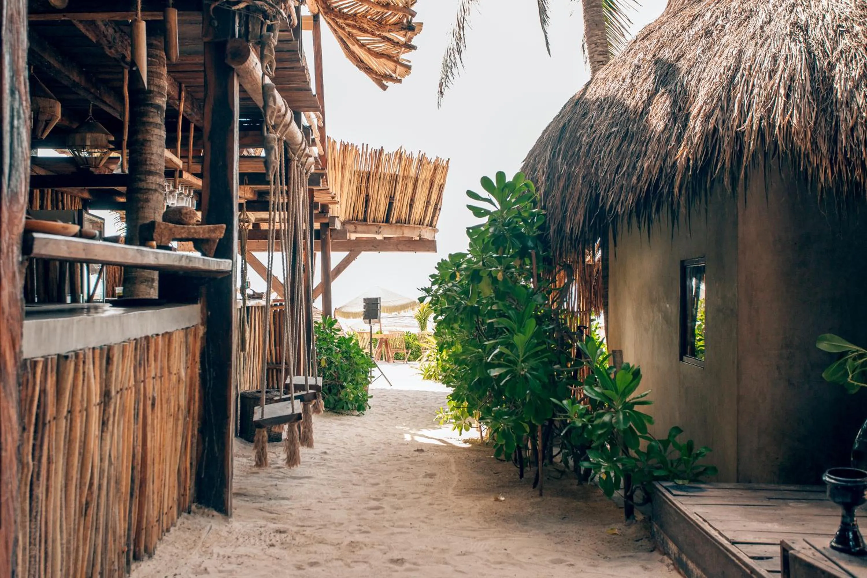 Property building in Orchid House Tulum Beach