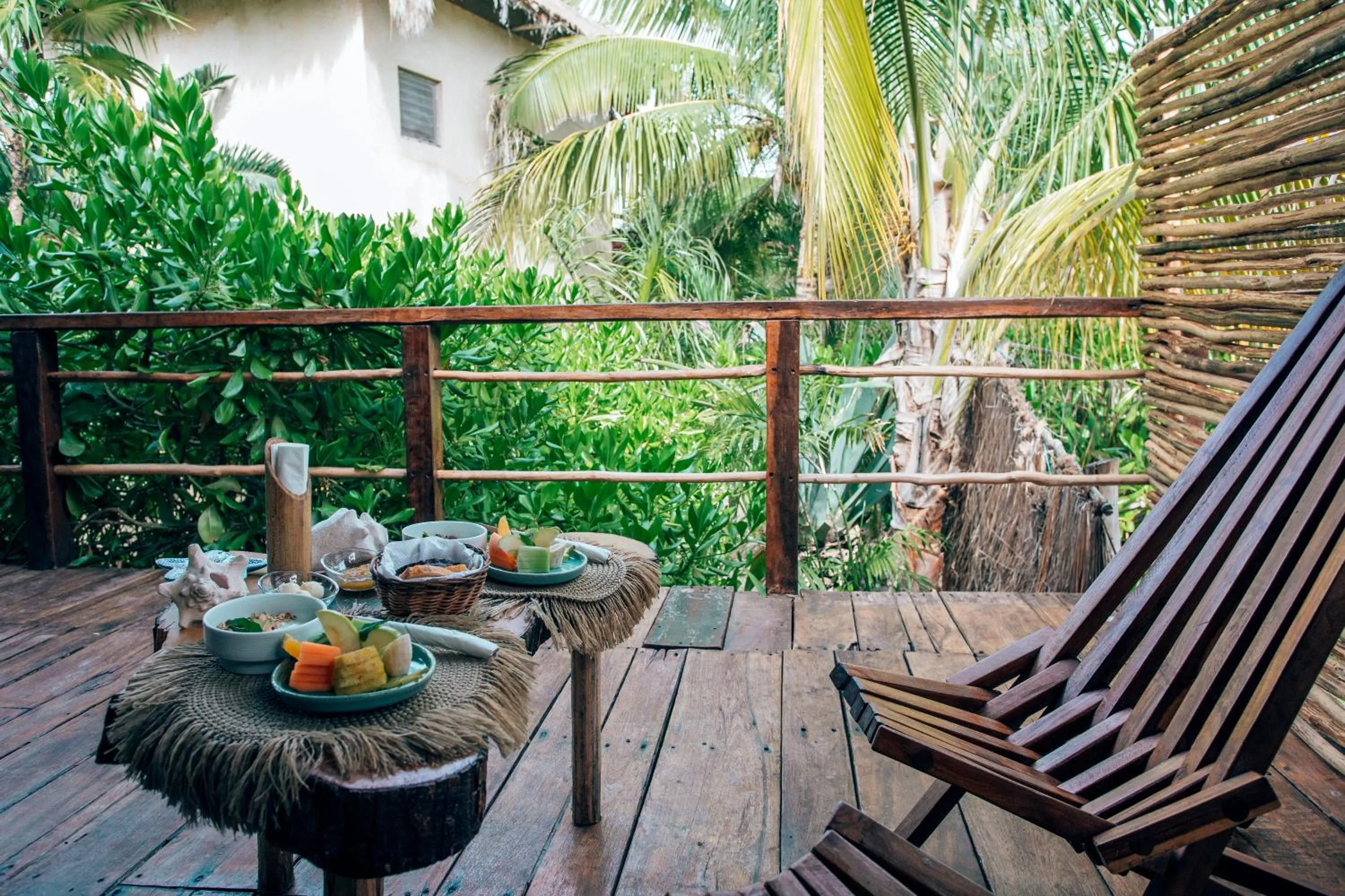 Balcony/Terrace in Orchid House Tulum Beach