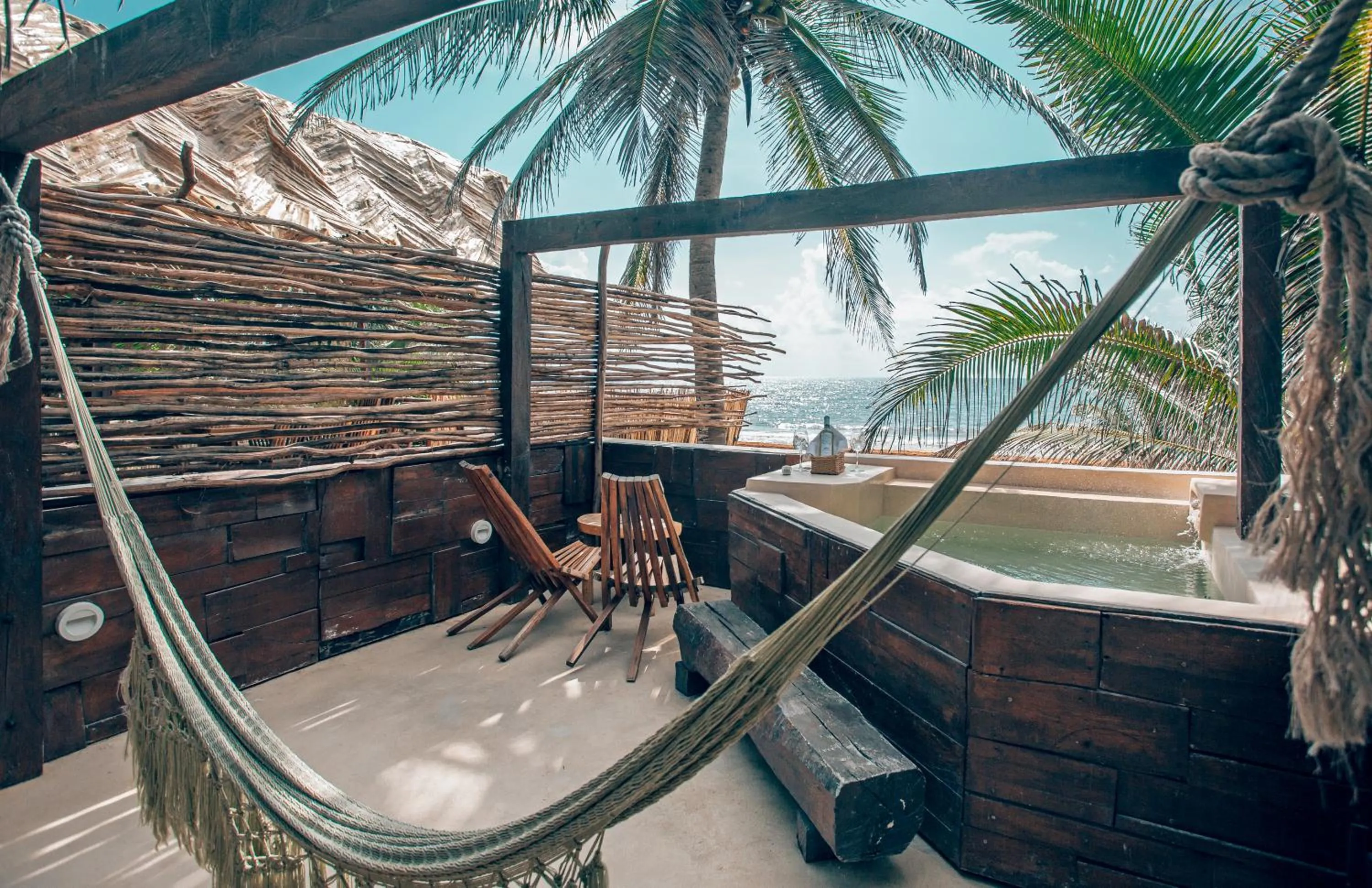 Natural landscape in Orchid House Tulum Beach