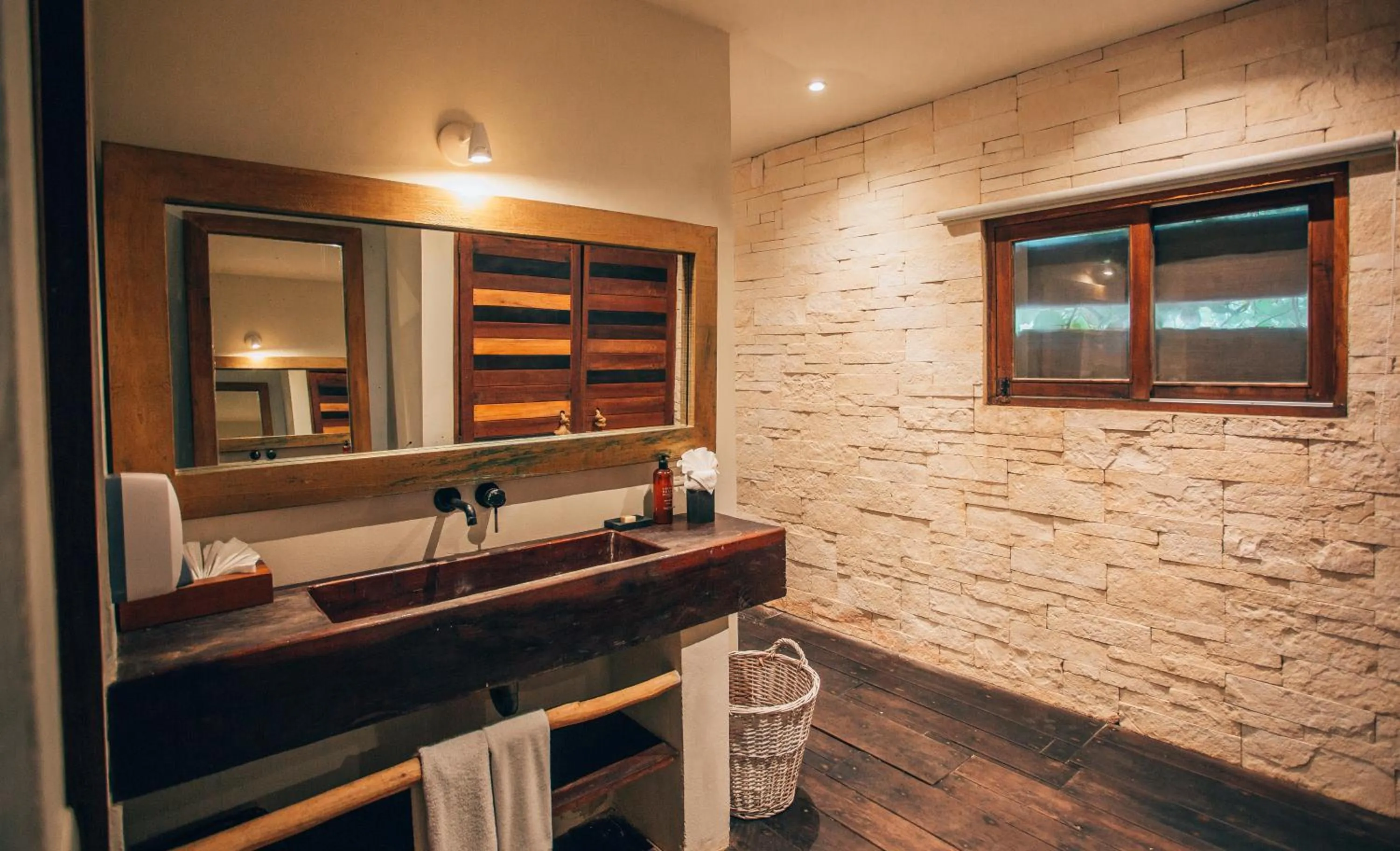 Bathroom in Orchid House Tulum Beach