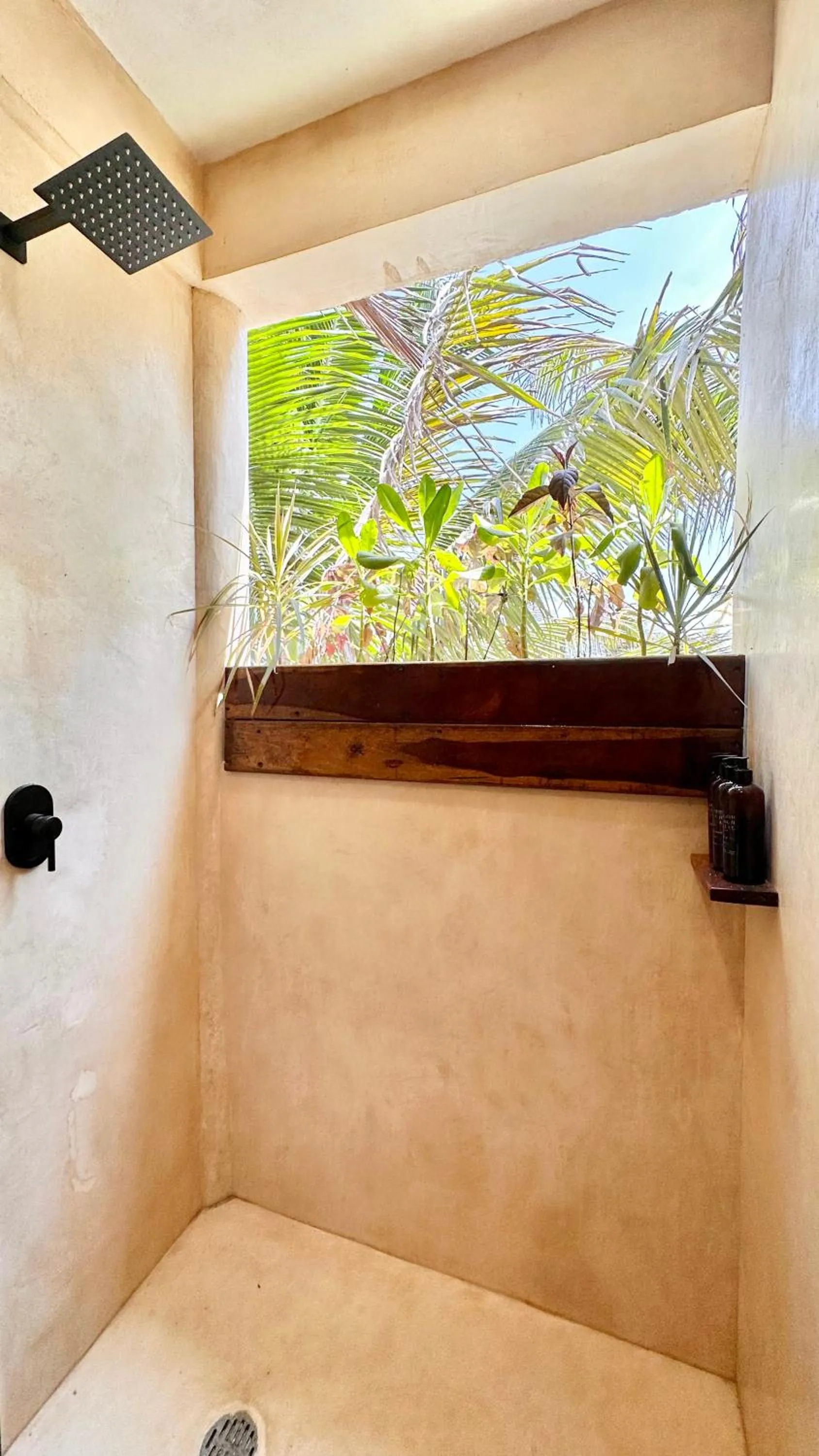 Shower in Orchid House Tulum Beach
