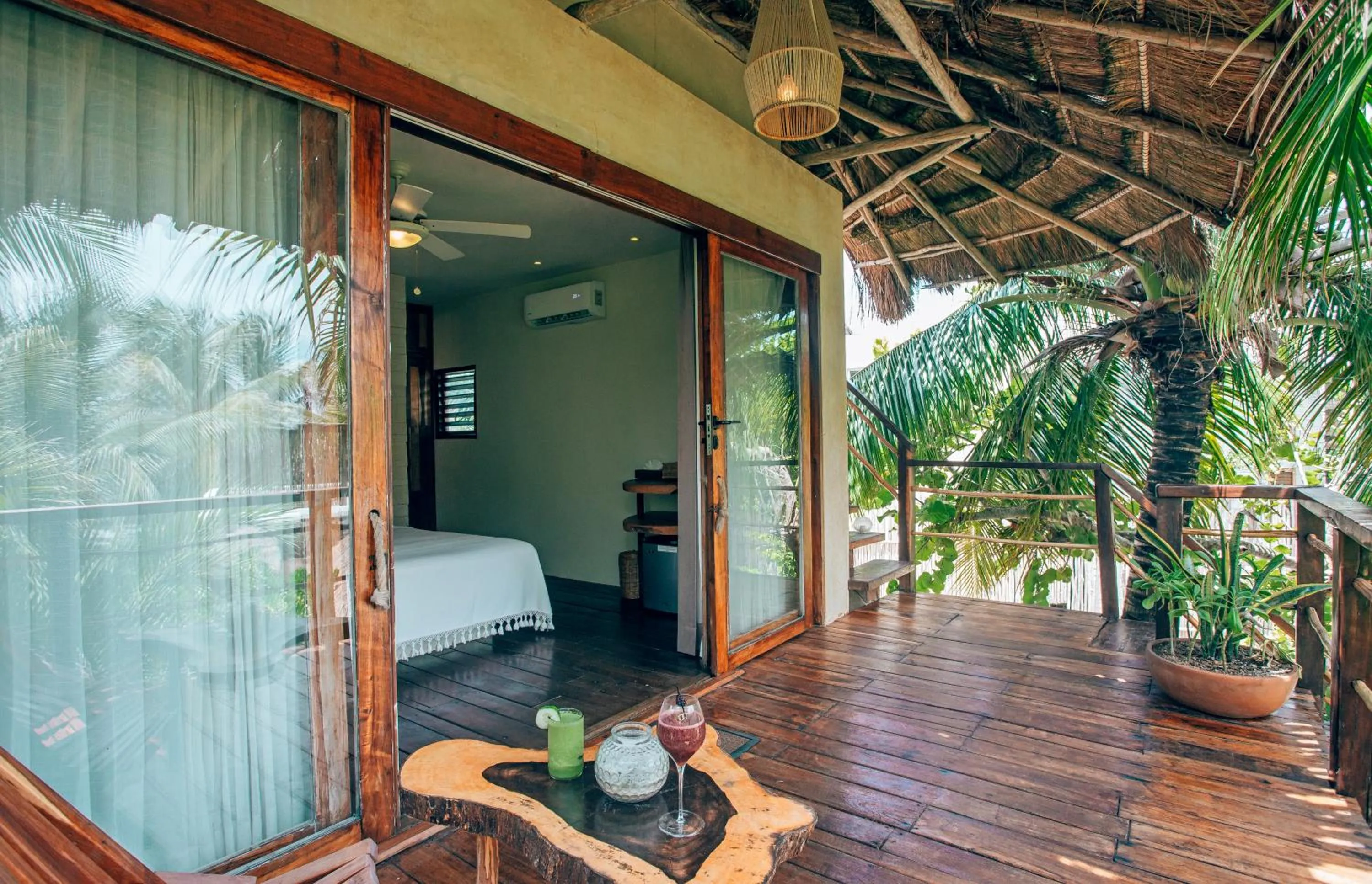 Balcony/Terrace in Orchid House Tulum Beach