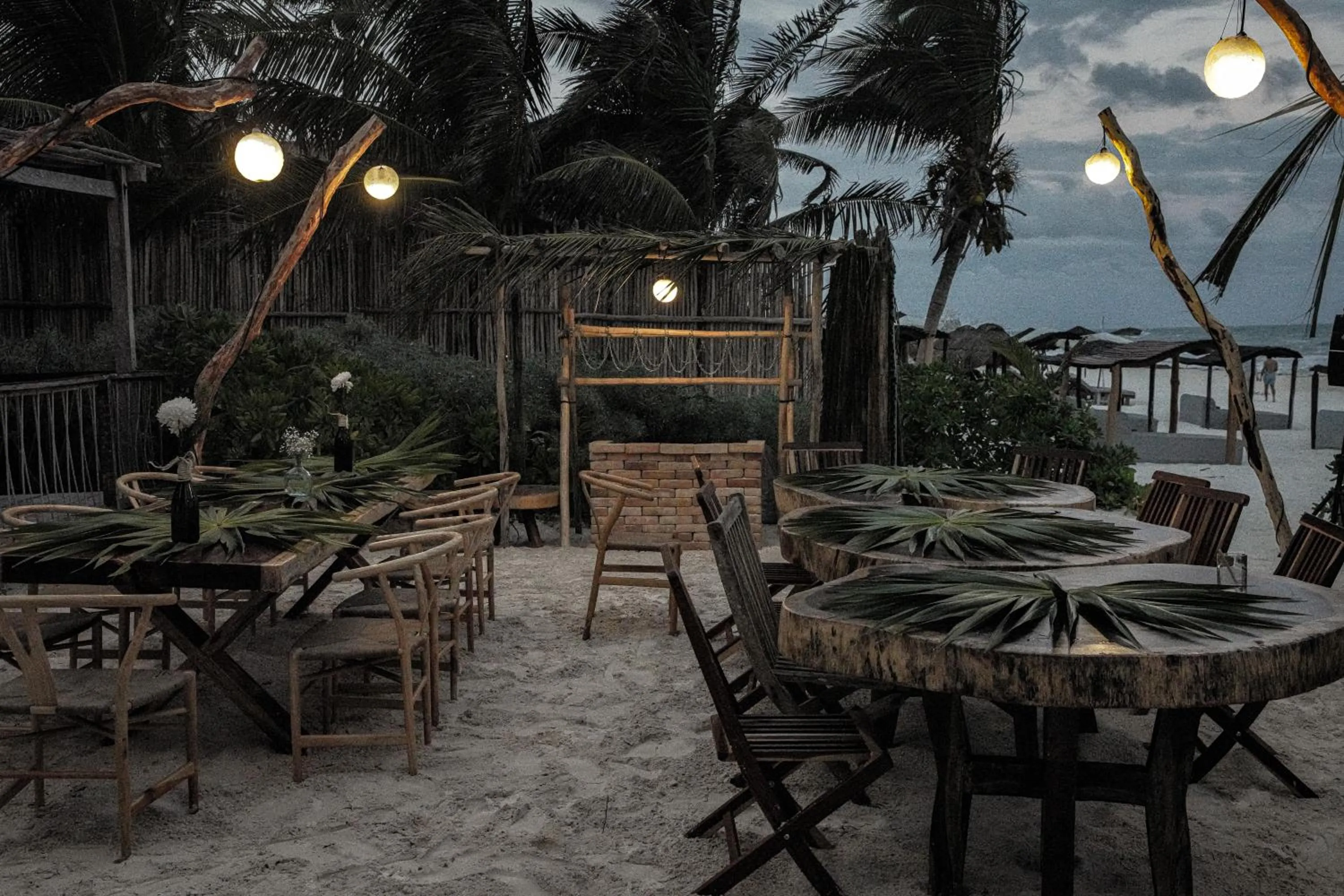 Restaurant/places to eat in Orchid House Tulum Beach