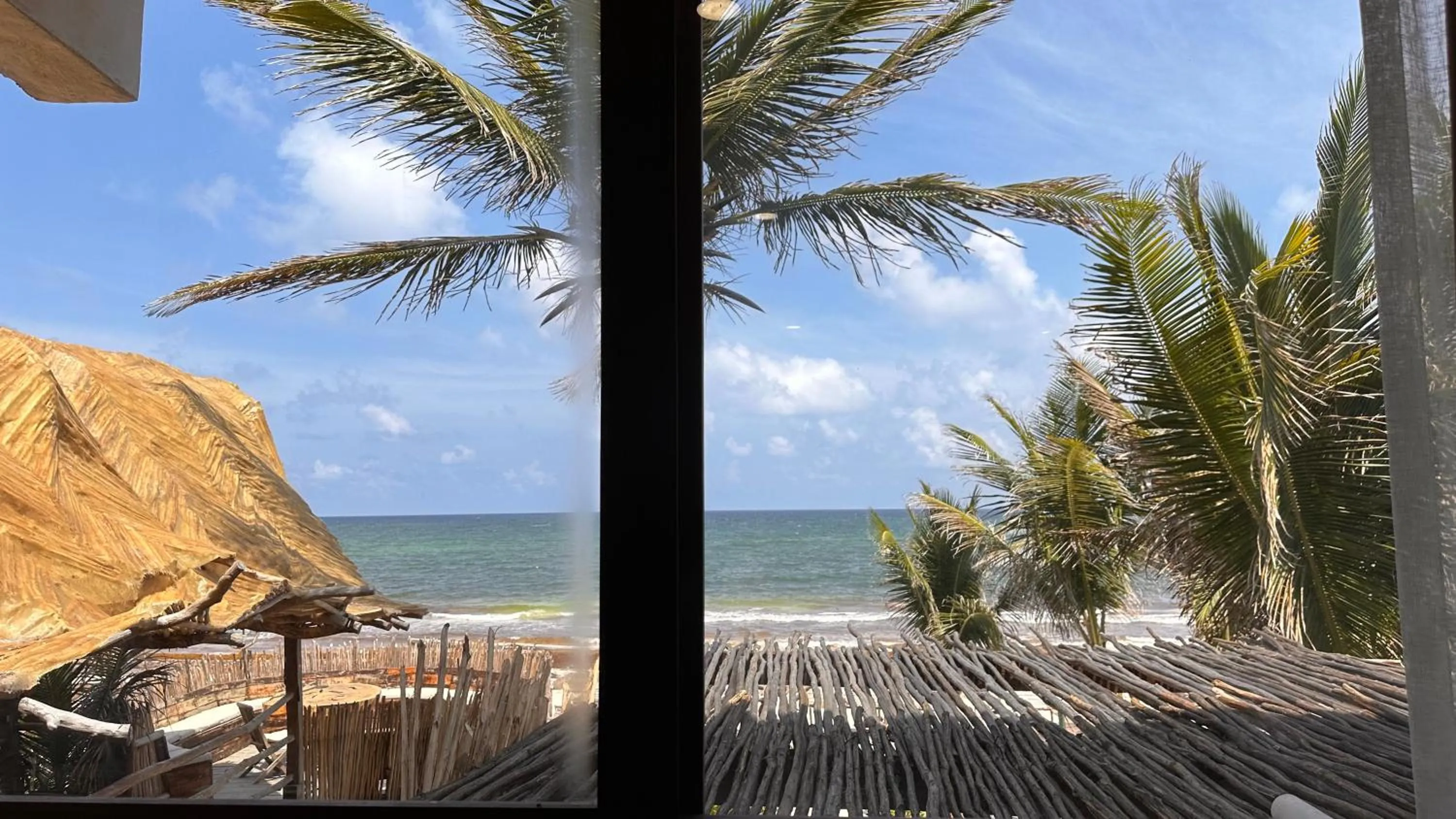 Sea view in Orchid House Tulum Beach