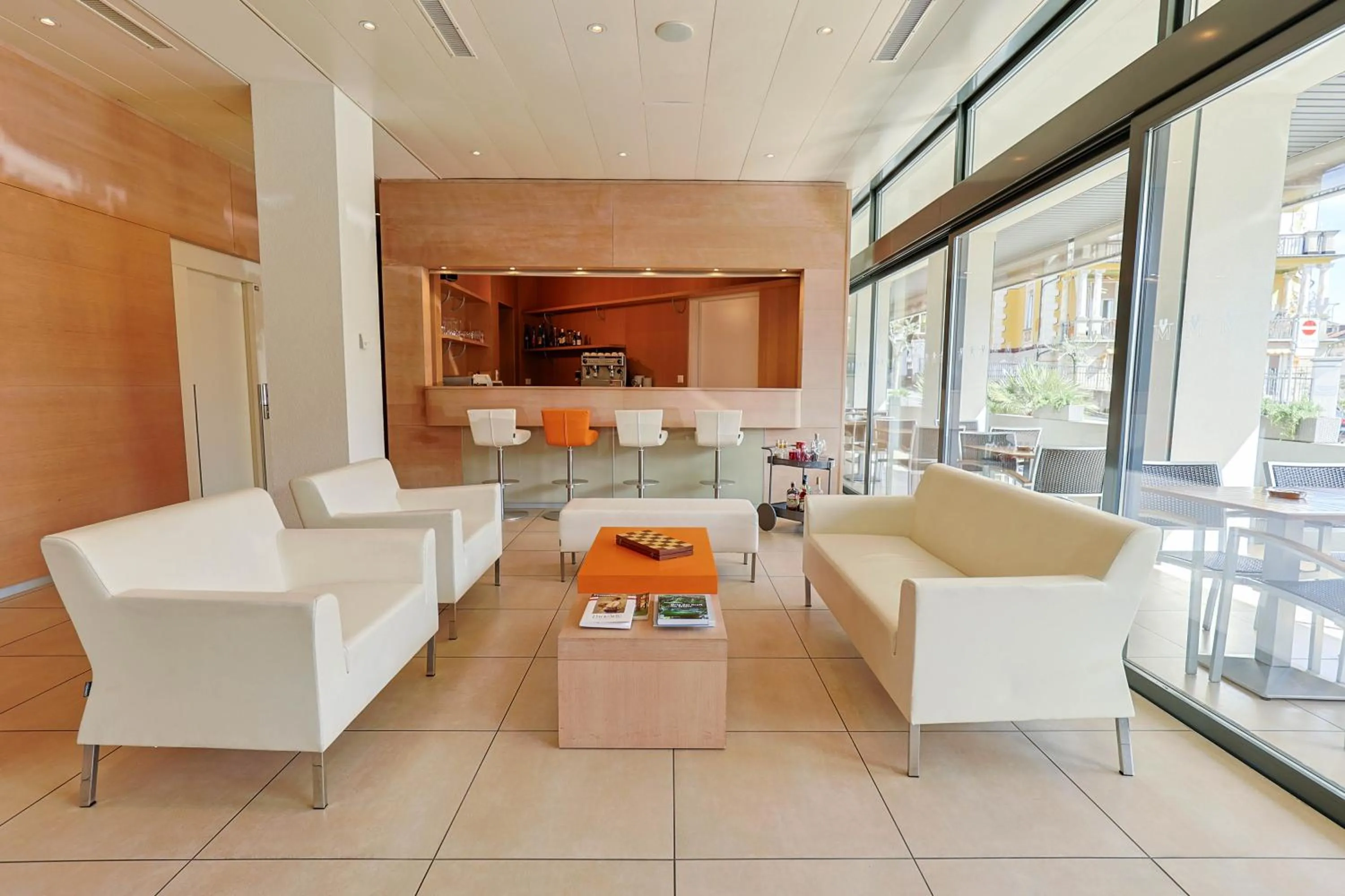 Lobby or reception in Hotel Muralto Locarno