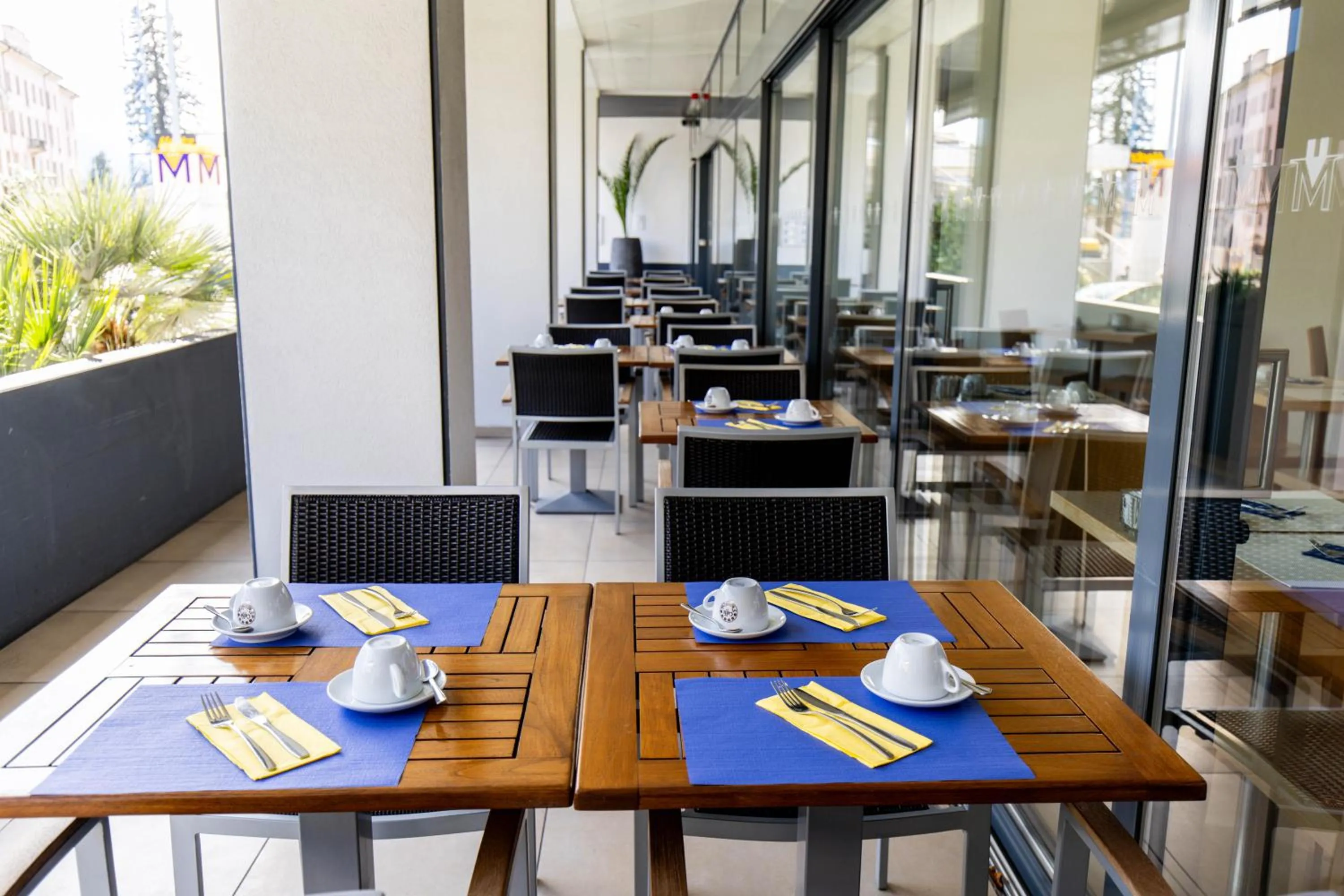 Balcony/Terrace in Hotel Muralto Locarno