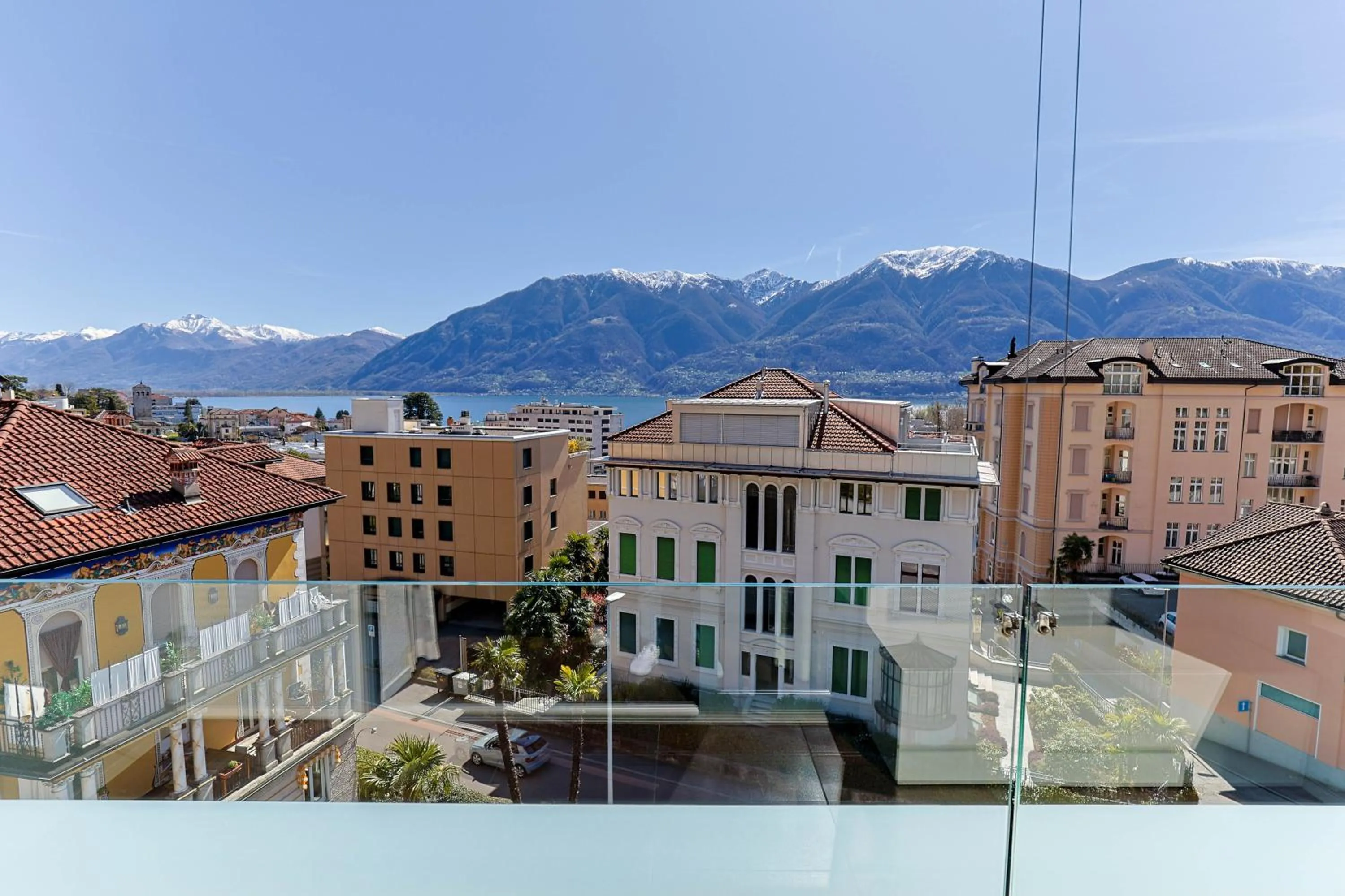 Balcony/Terrace in Hotel Muralto Locarno