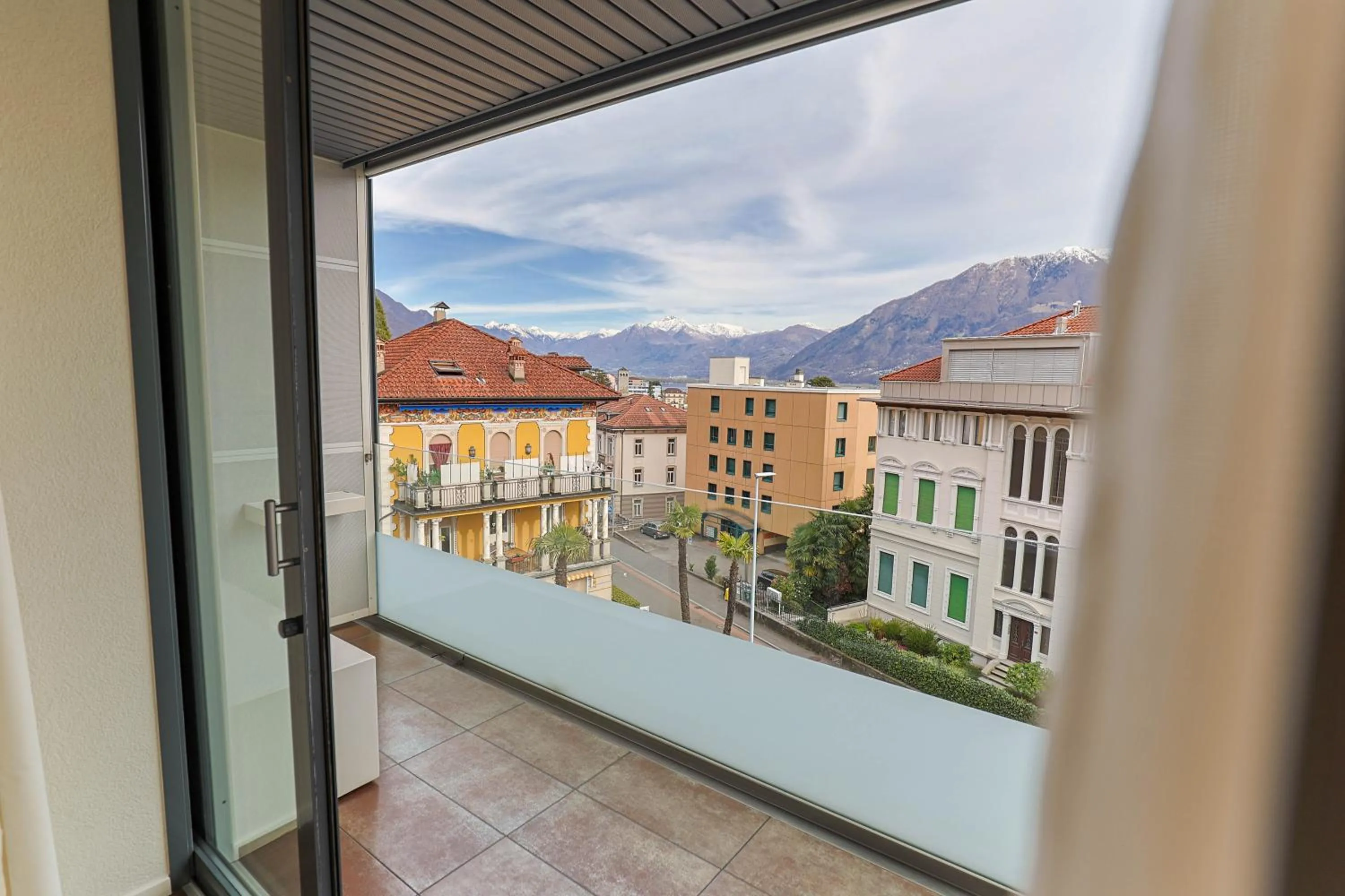 Balcony/Terrace in Hotel Muralto Locarno