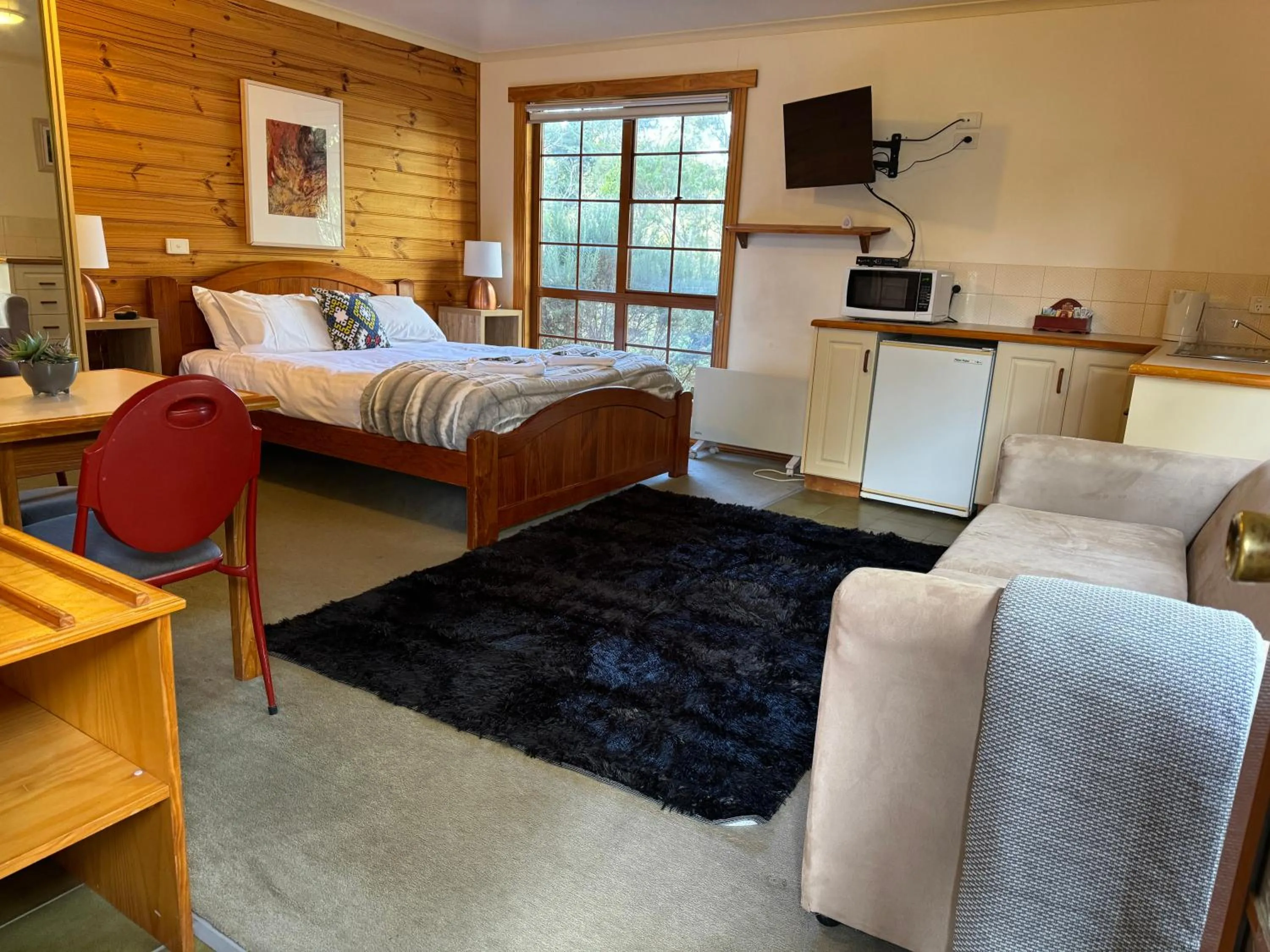 Bedroom, Bed in Cradle Gateway Chalets