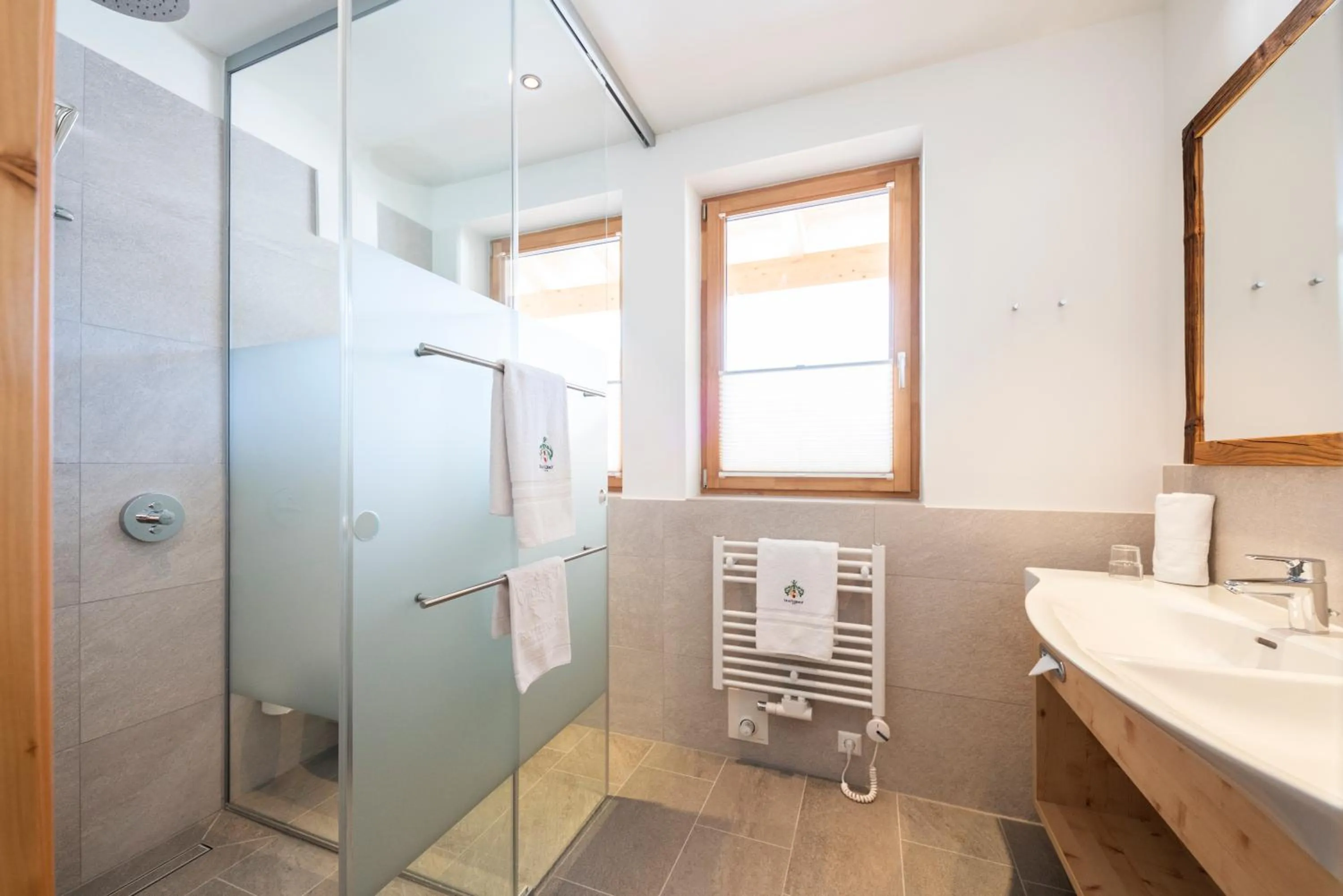 Bathroom in Hotel Trattlerhof