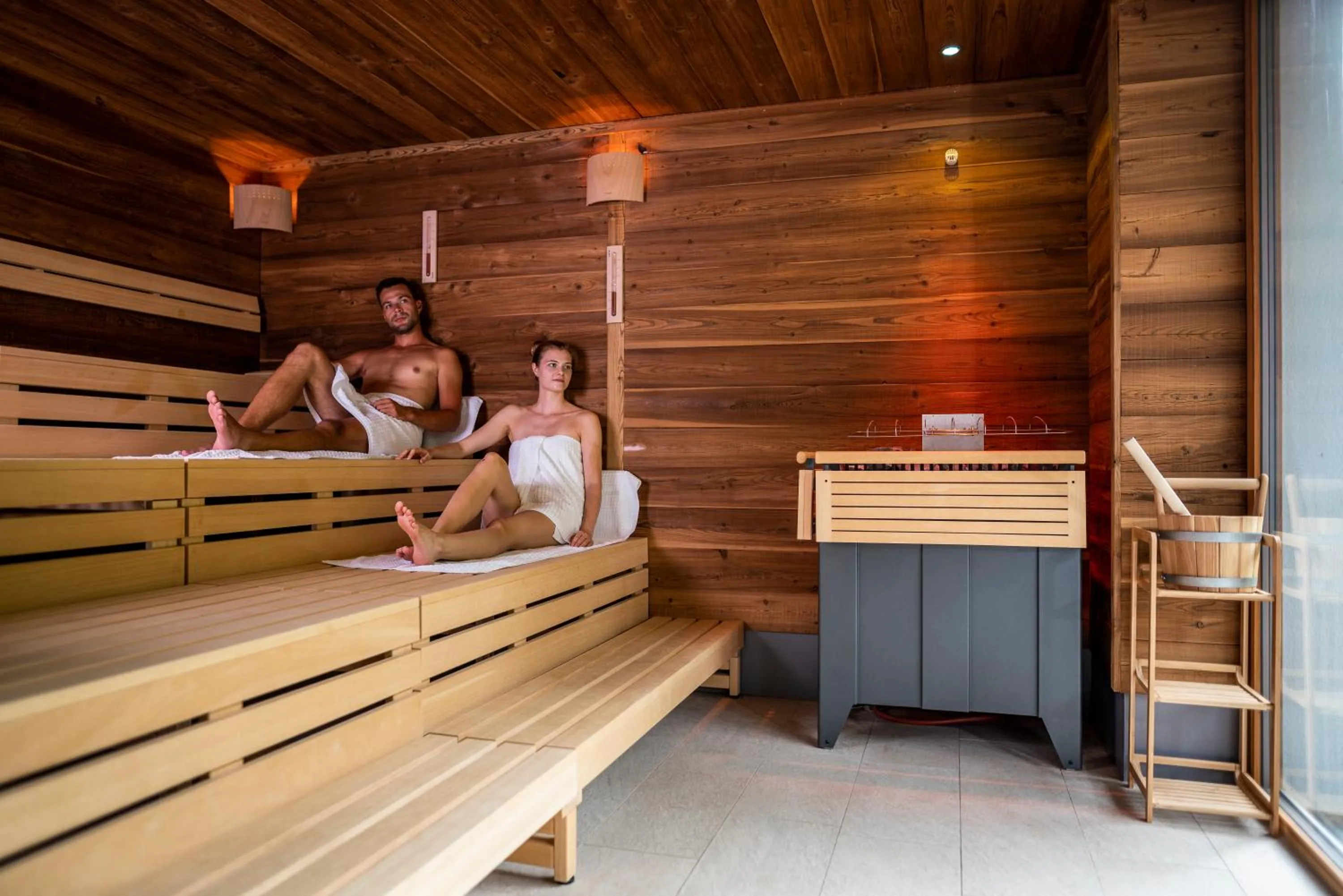 Sauna in Hotel Trattlerhof