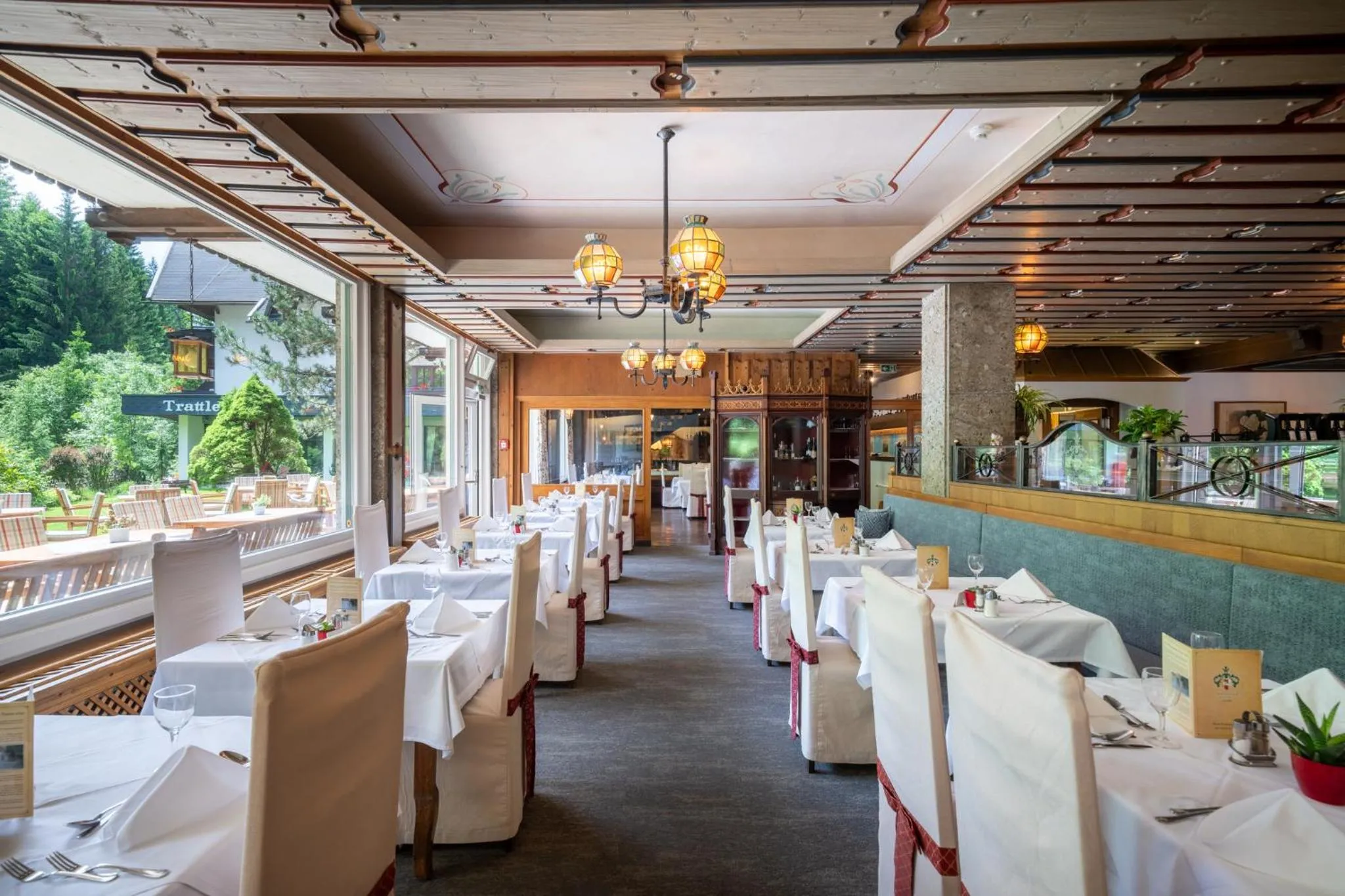 Restaurant/places to eat in Hotel Trattlerhof