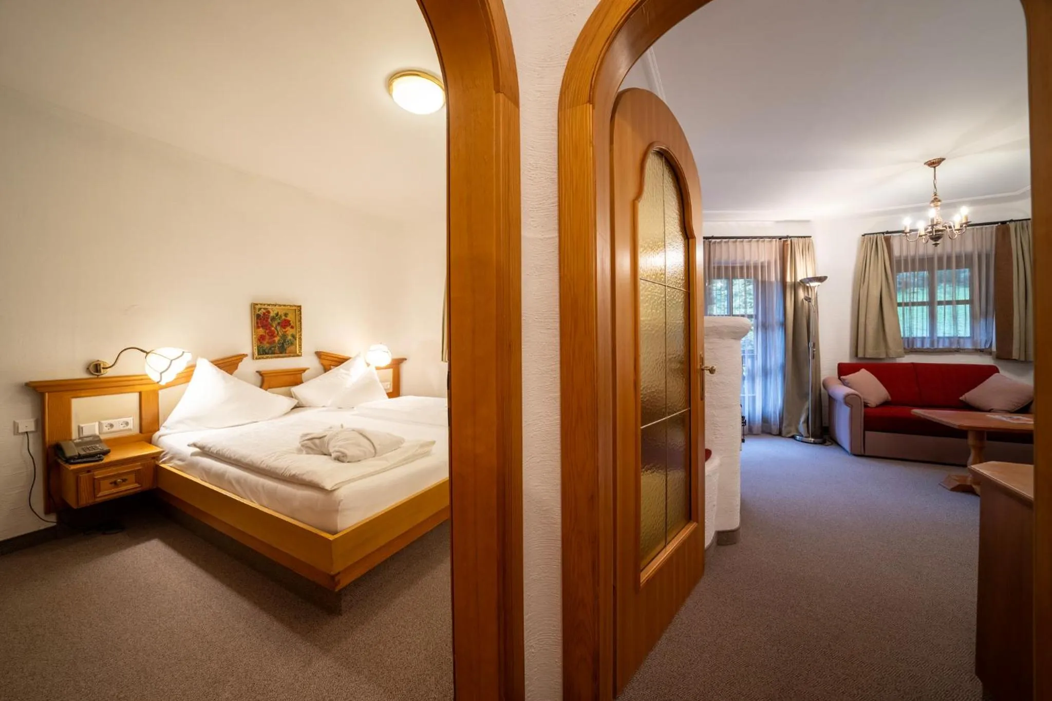 Photo of the whole room, Bed in Hotel Trattlerhof