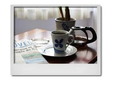 Kitchen or kitchenette in Hotel Los Girasoles