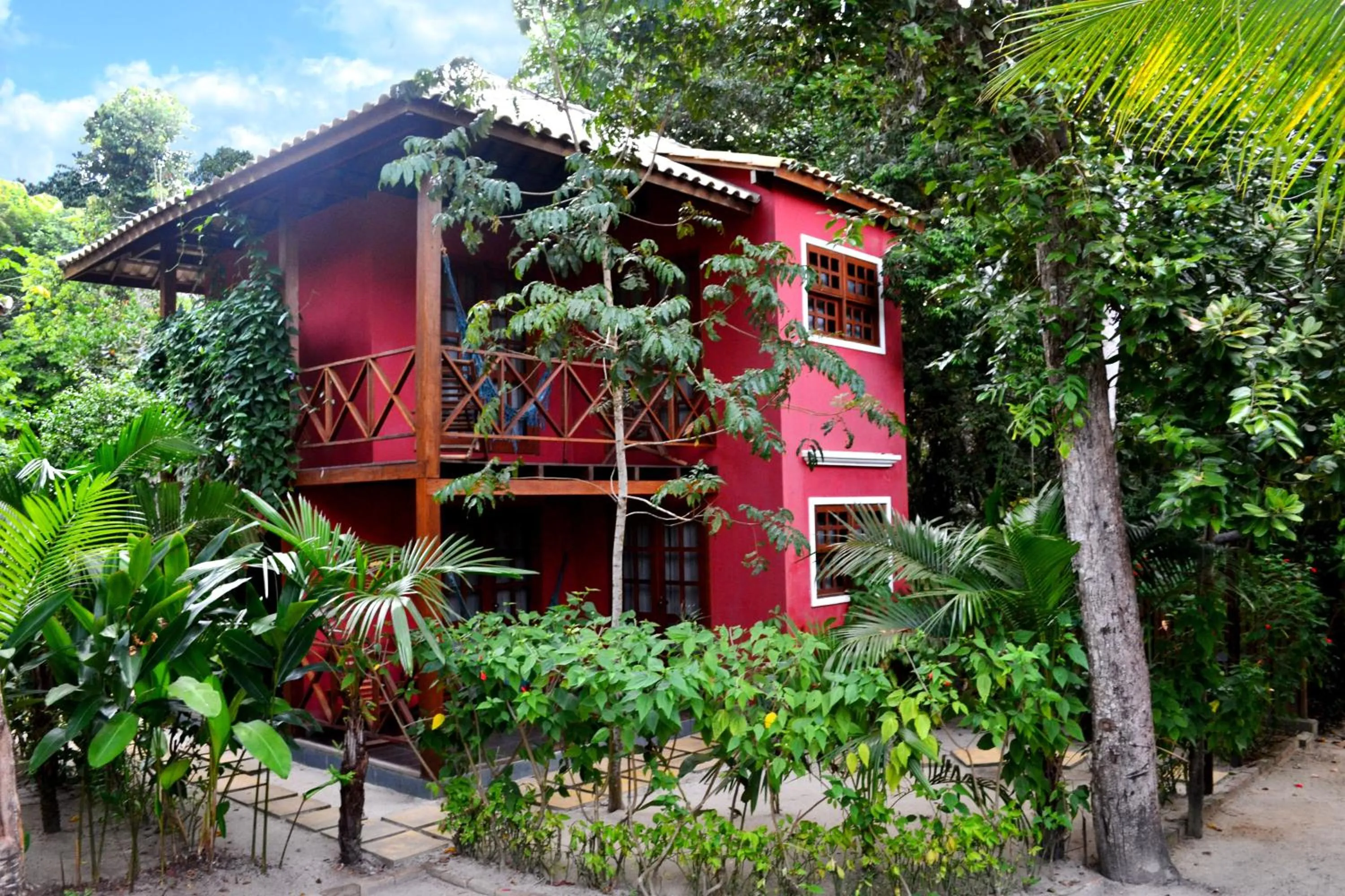 Facade/entrance in Pousada Vila Araticum
