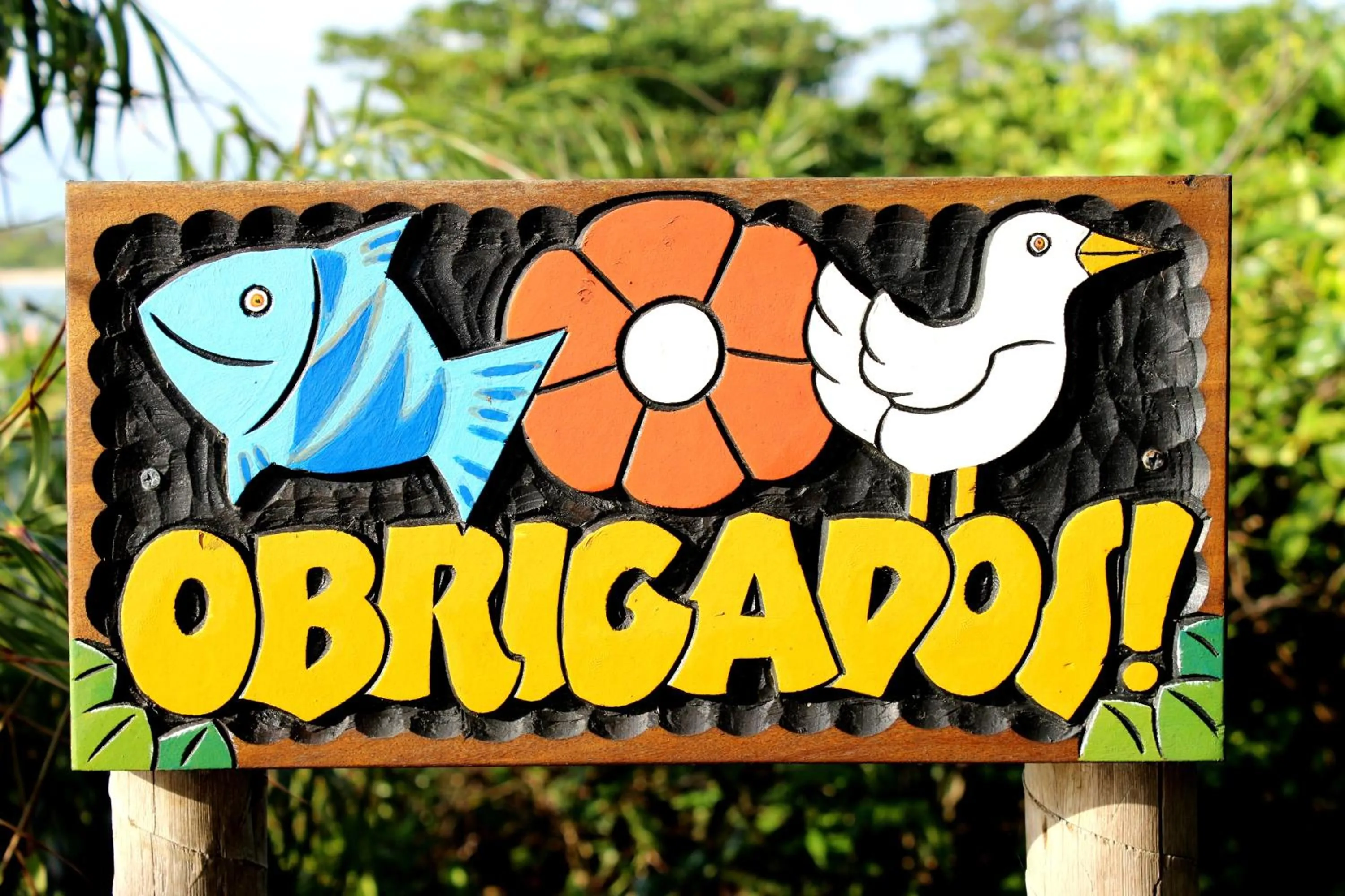 Garden in Pousada Vila Araticum