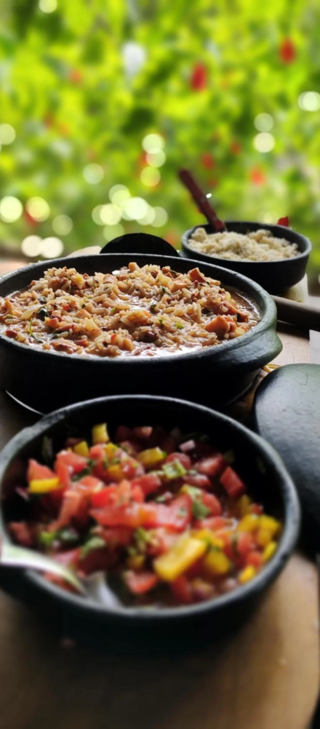 Restaurant/places to eat in Pousada Vila Araticum