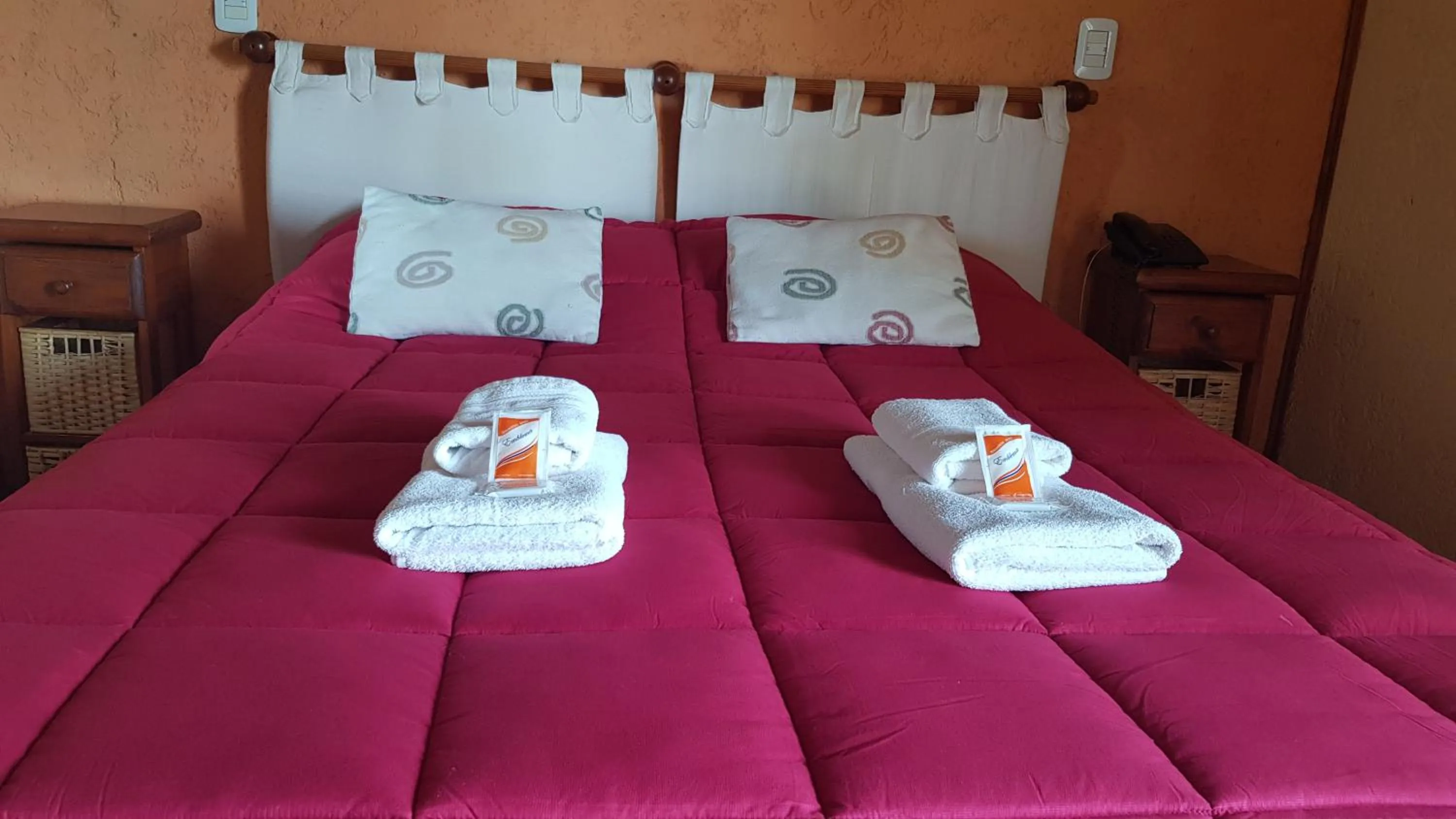 Bed in Fuerte Calafate Hotel Panorámico