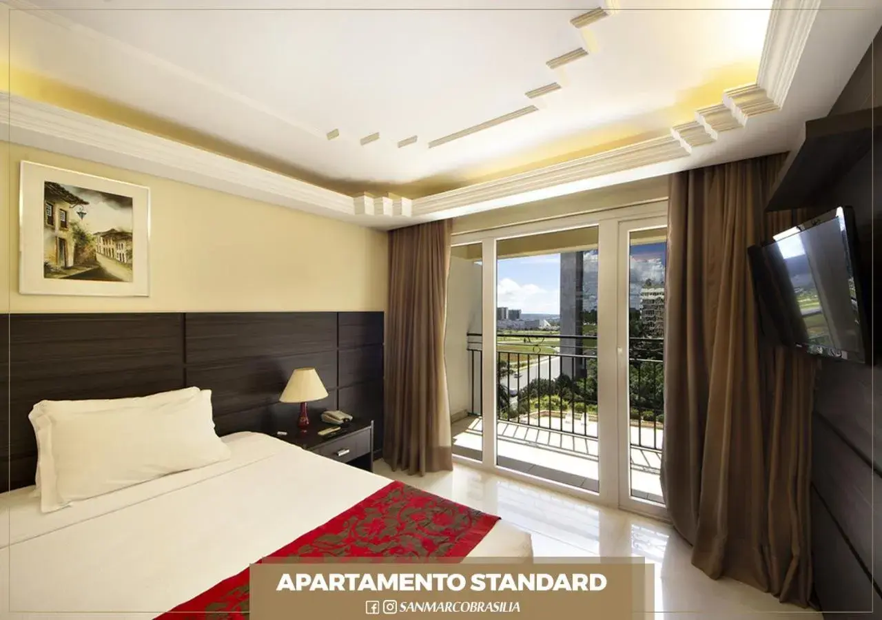 Standard King Room in San Marco Hotel Brasília Standard King Room in San Marco Hotel Brasília
