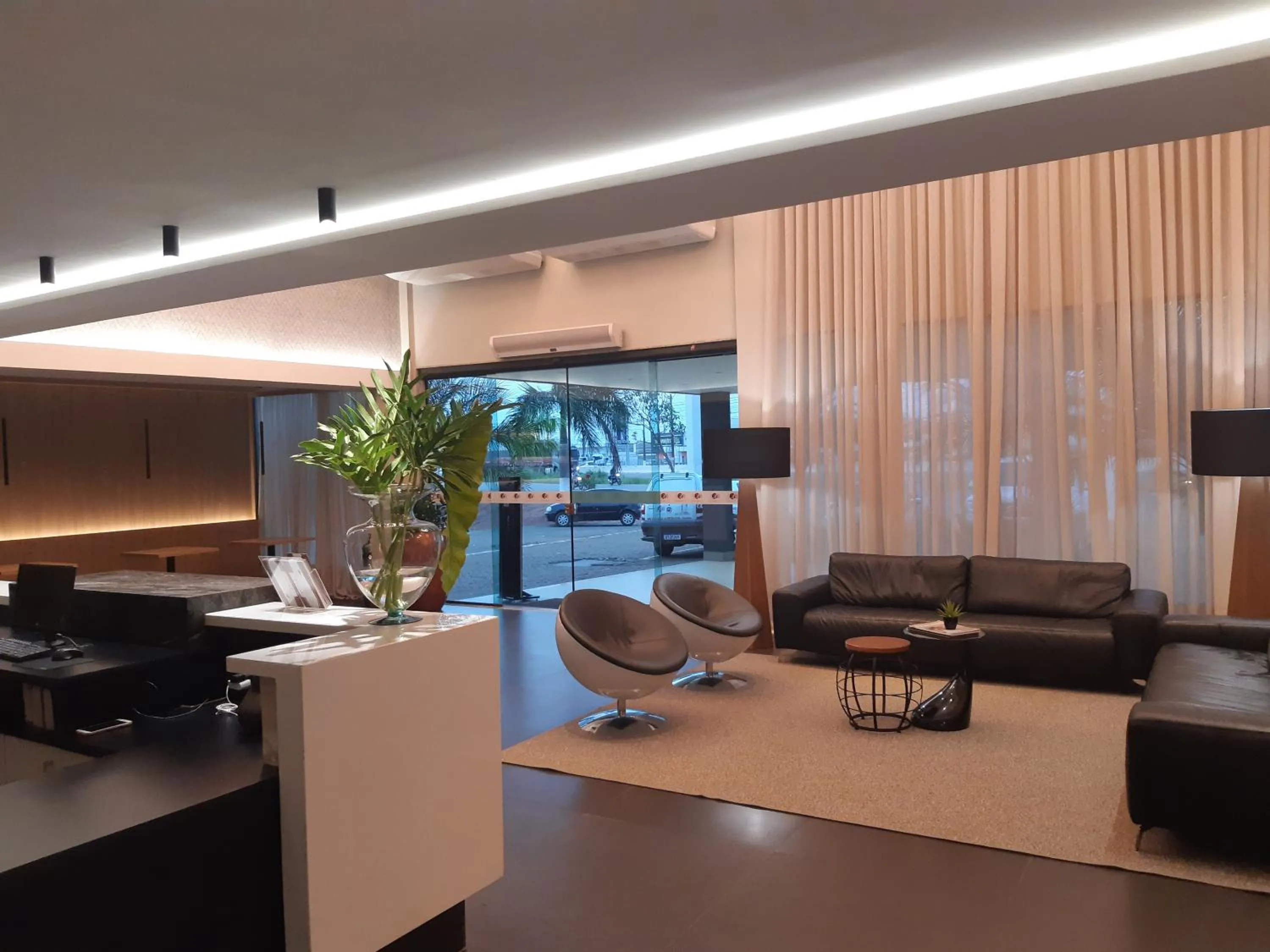 Lobby or reception in L´acordes Hotel