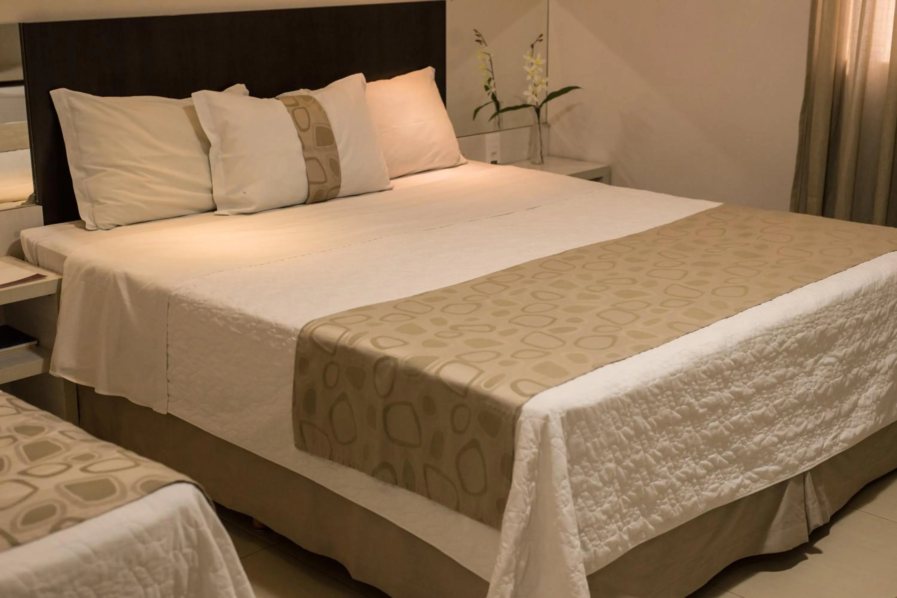 Bed in L´acordes Hotel