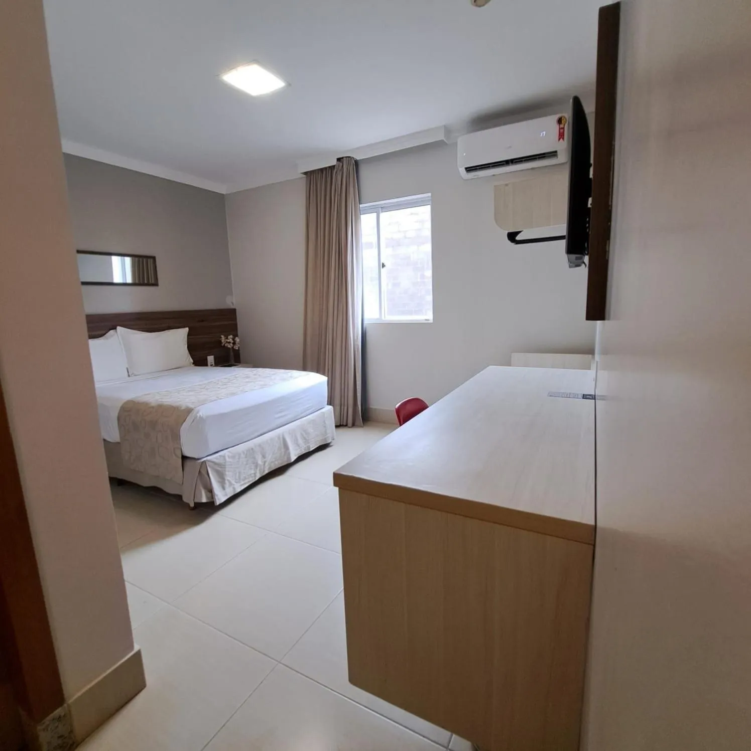 Bed in L´acordes Hotel