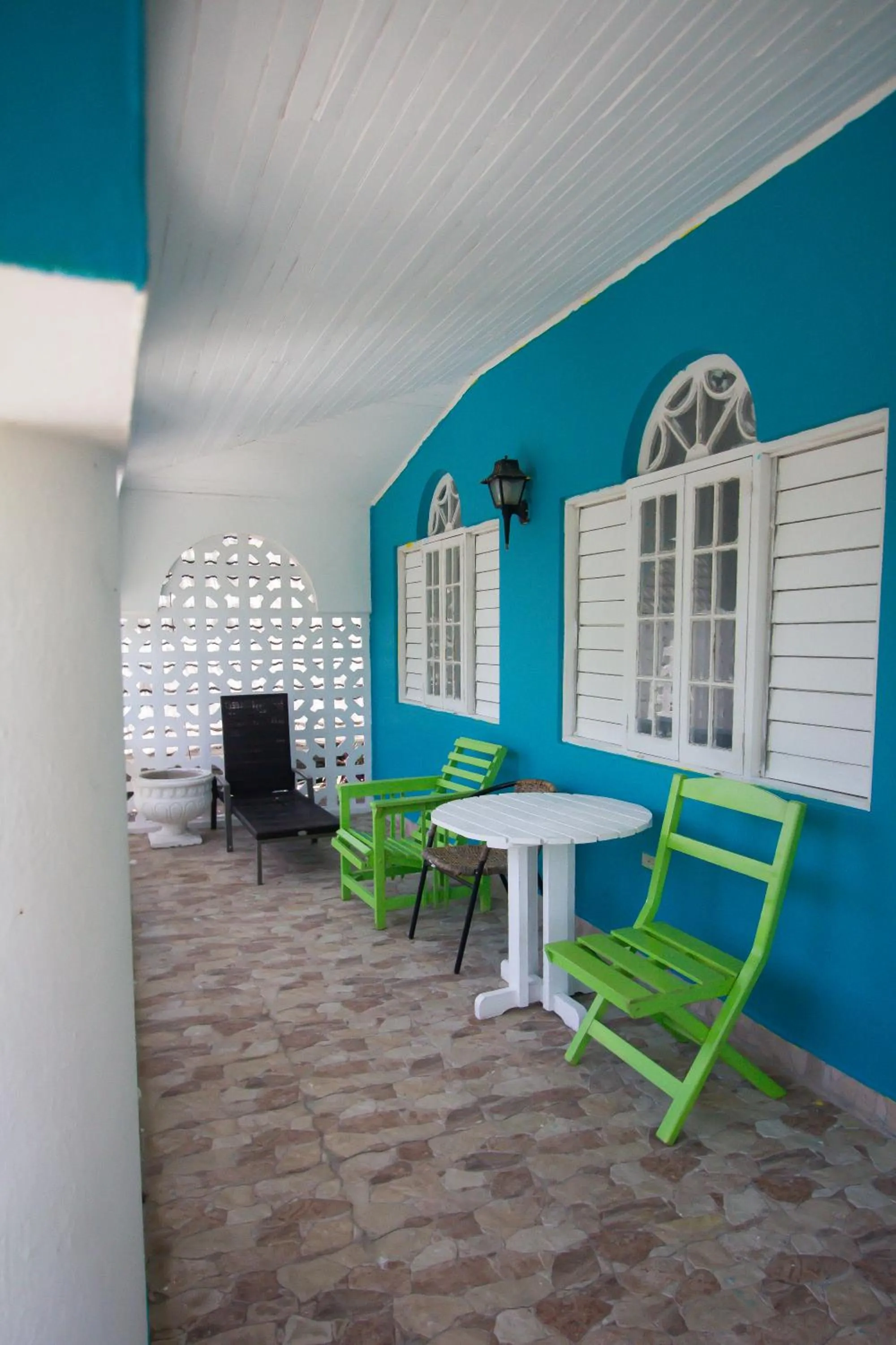 Seating area in Match Resort