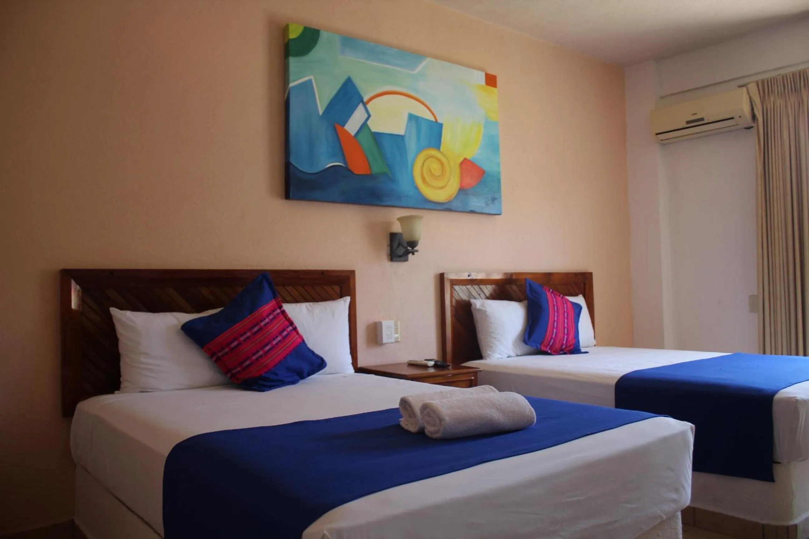 Bed in Hotel Arenas del Pacifico