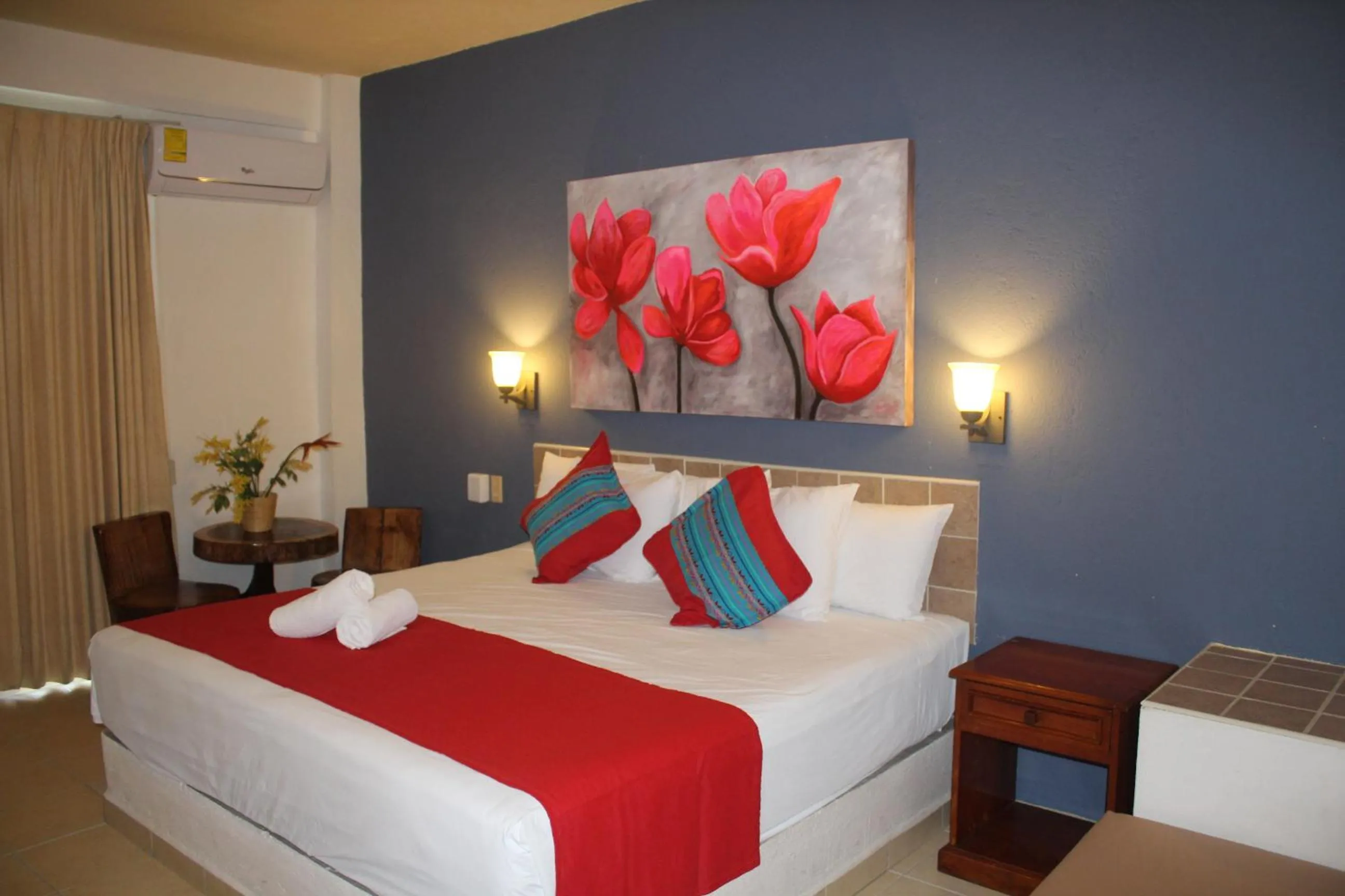 Bed in Hotel Arenas del Pacifico