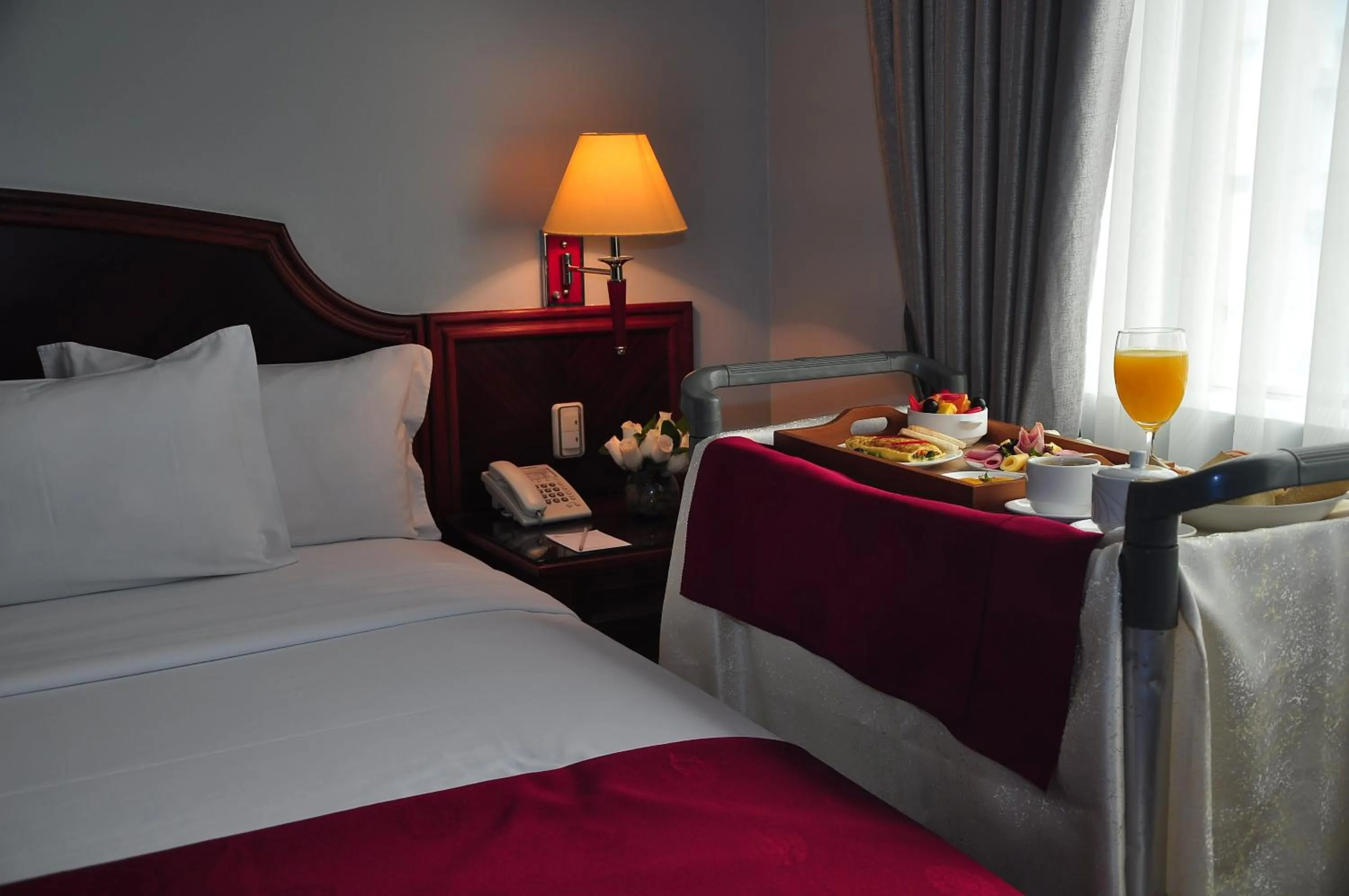 Bed in Kingdom Hotel