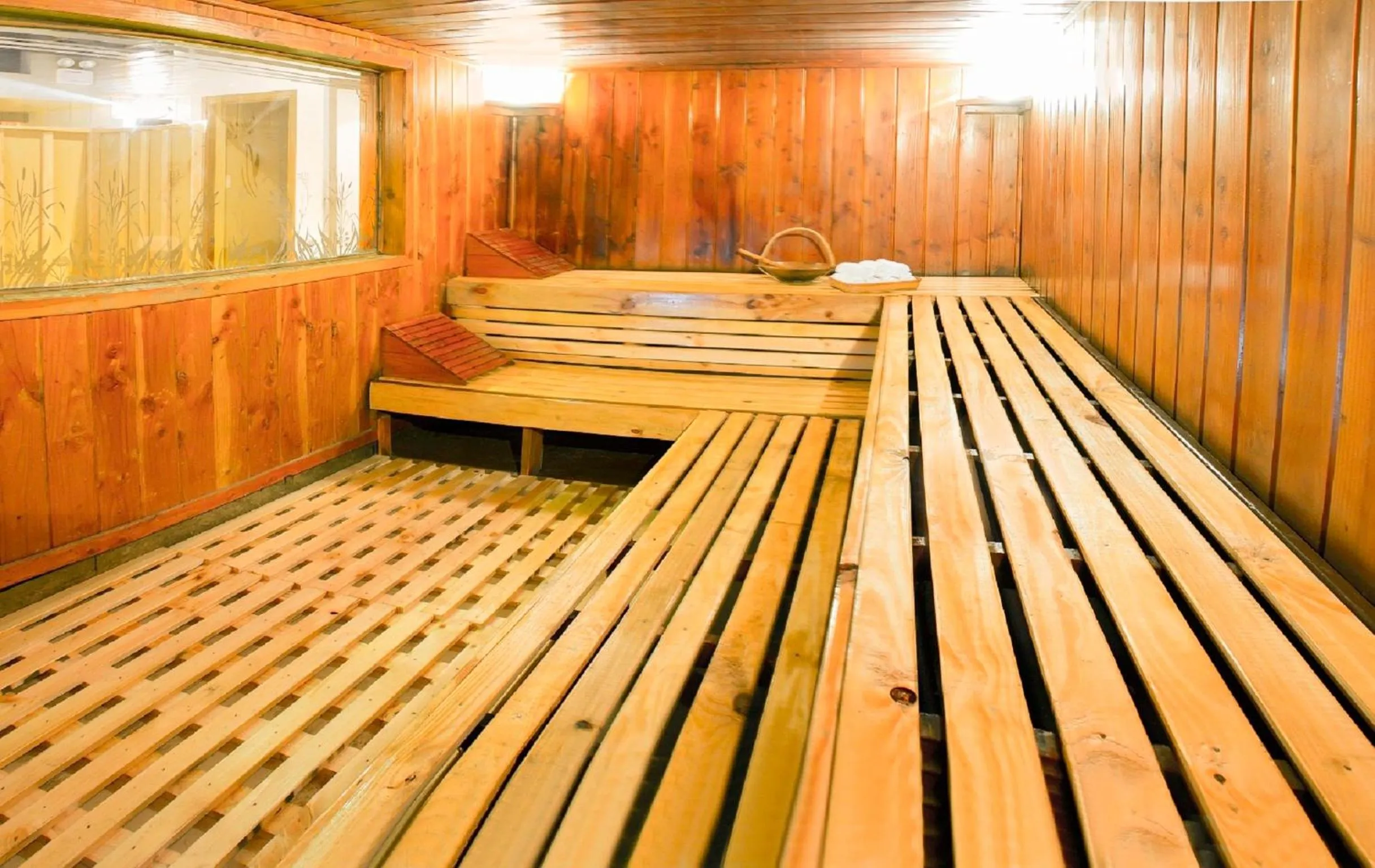 Sauna in Kingdom Hotel