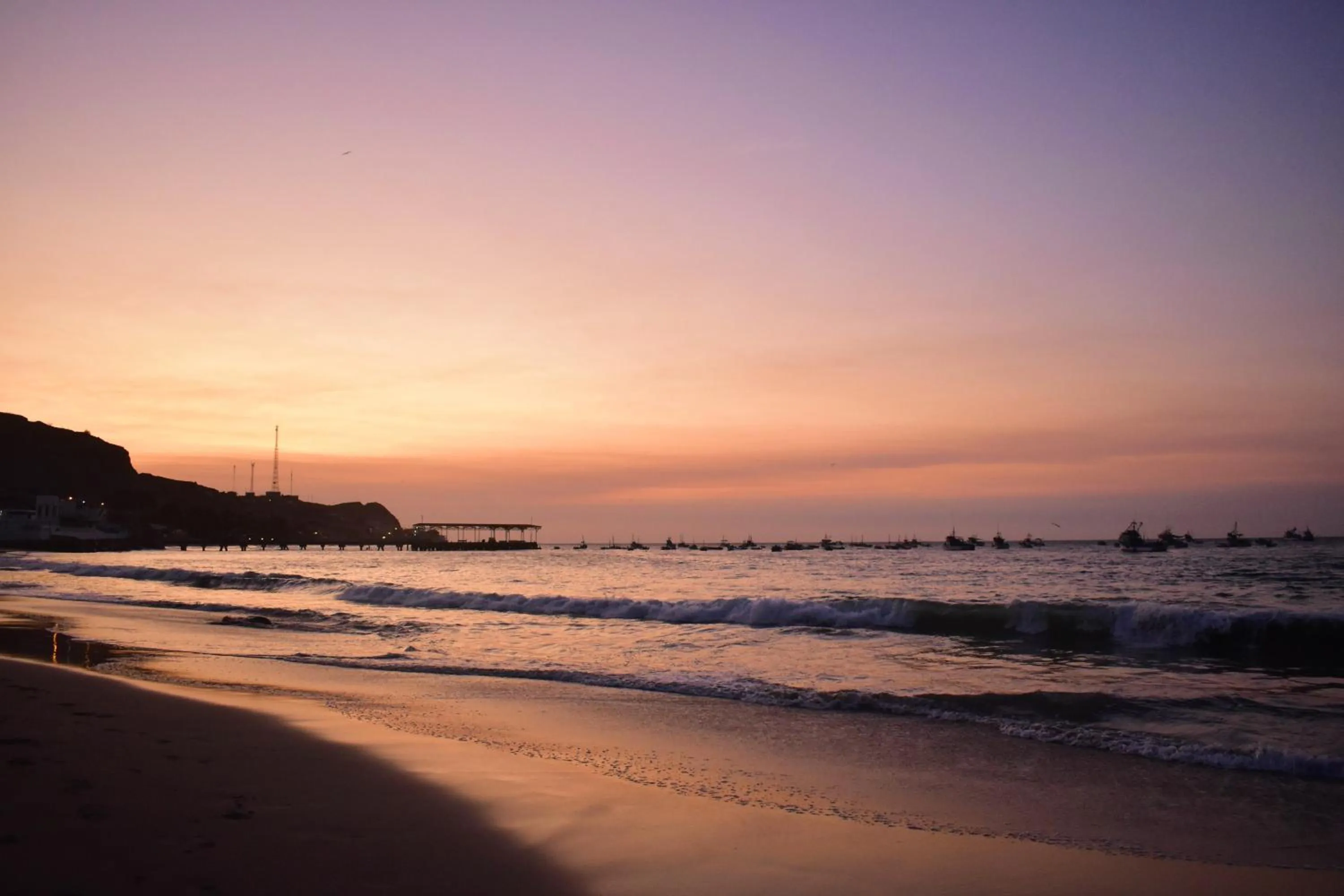 Beach in qema Mancora
