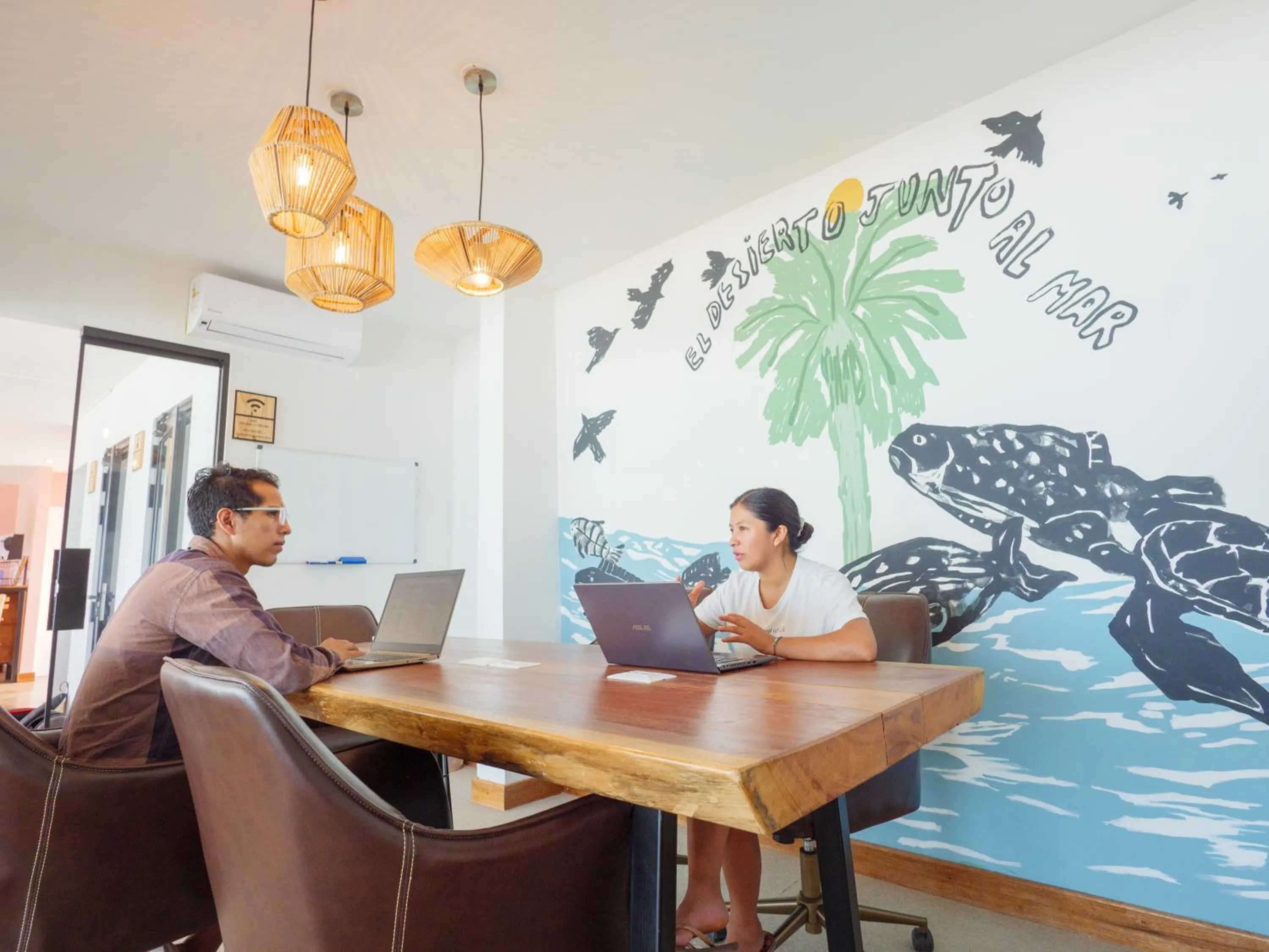 People in qema Mancora