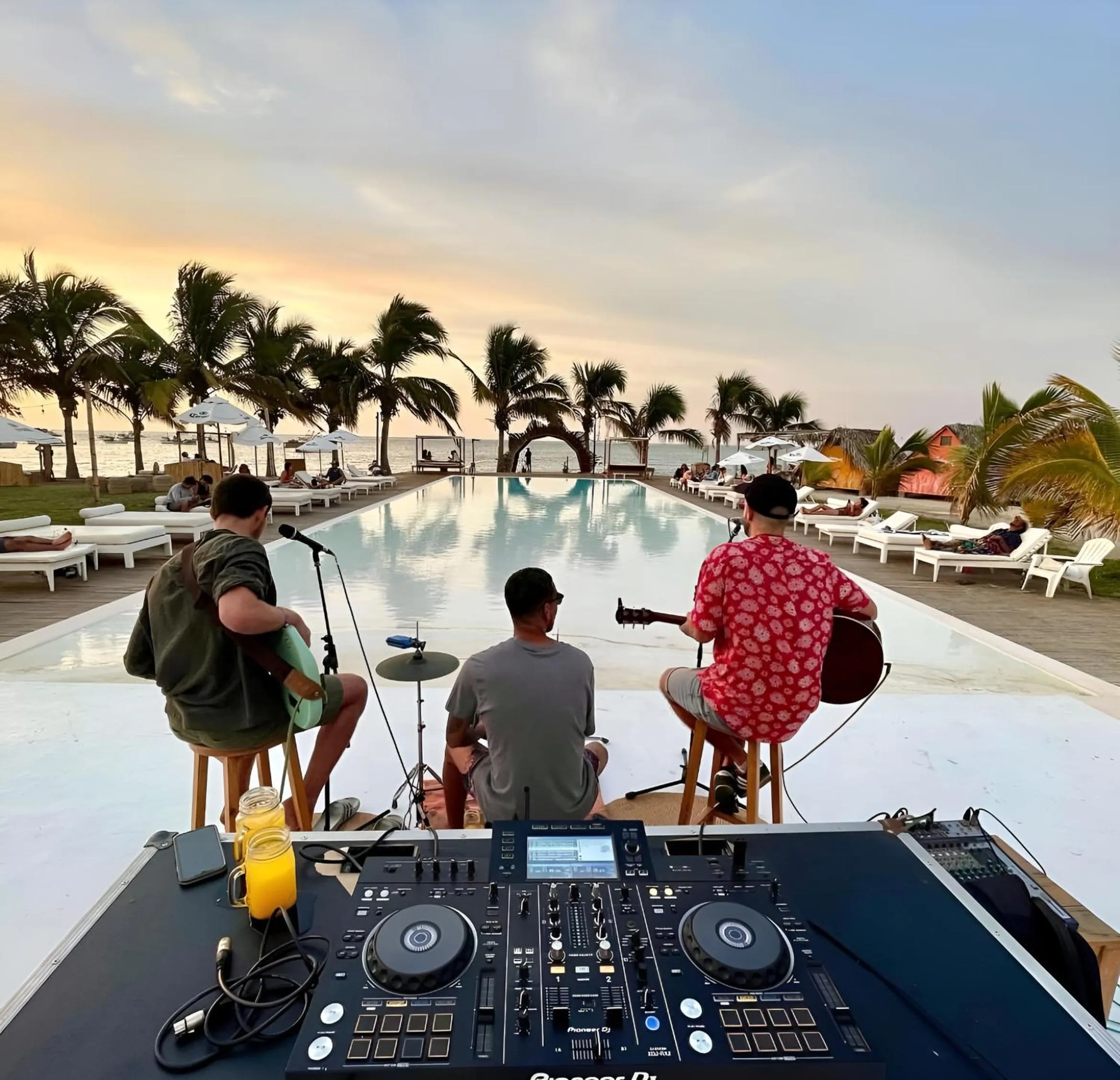 Pool view in qema Mancora