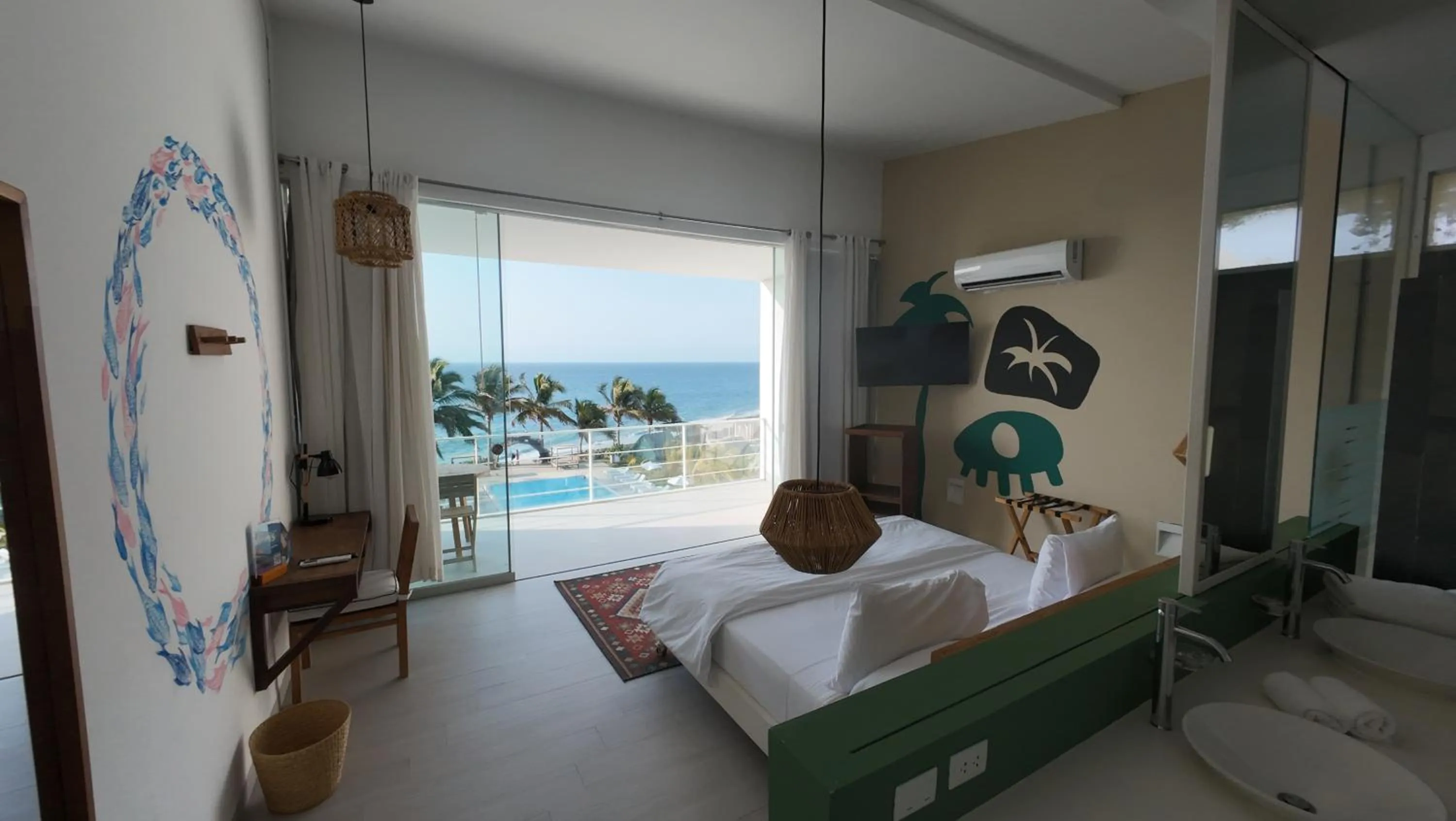 Sea view, Bed in Selina Mancora