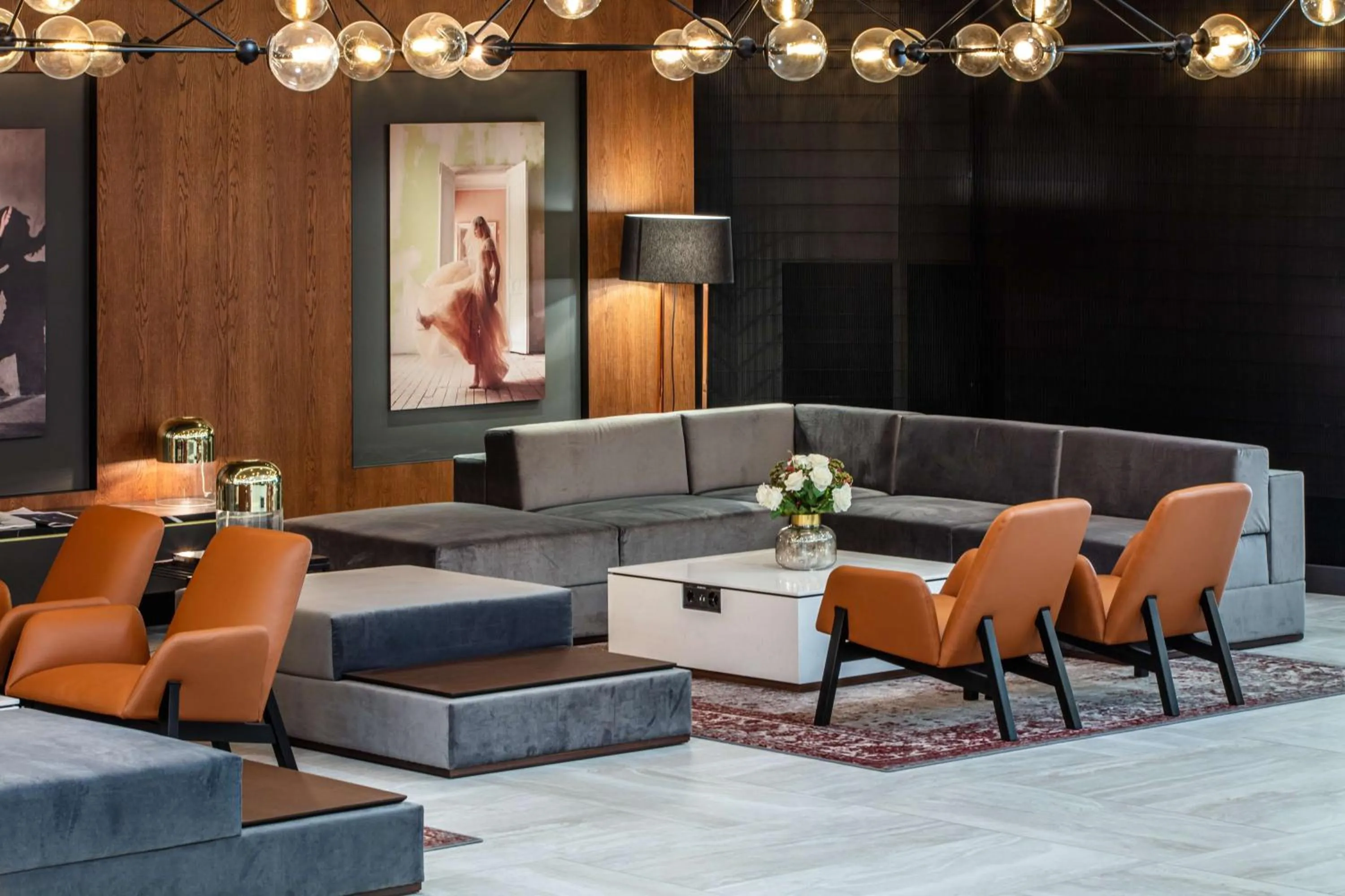 Lobby or reception in Radisson Blu, Basel