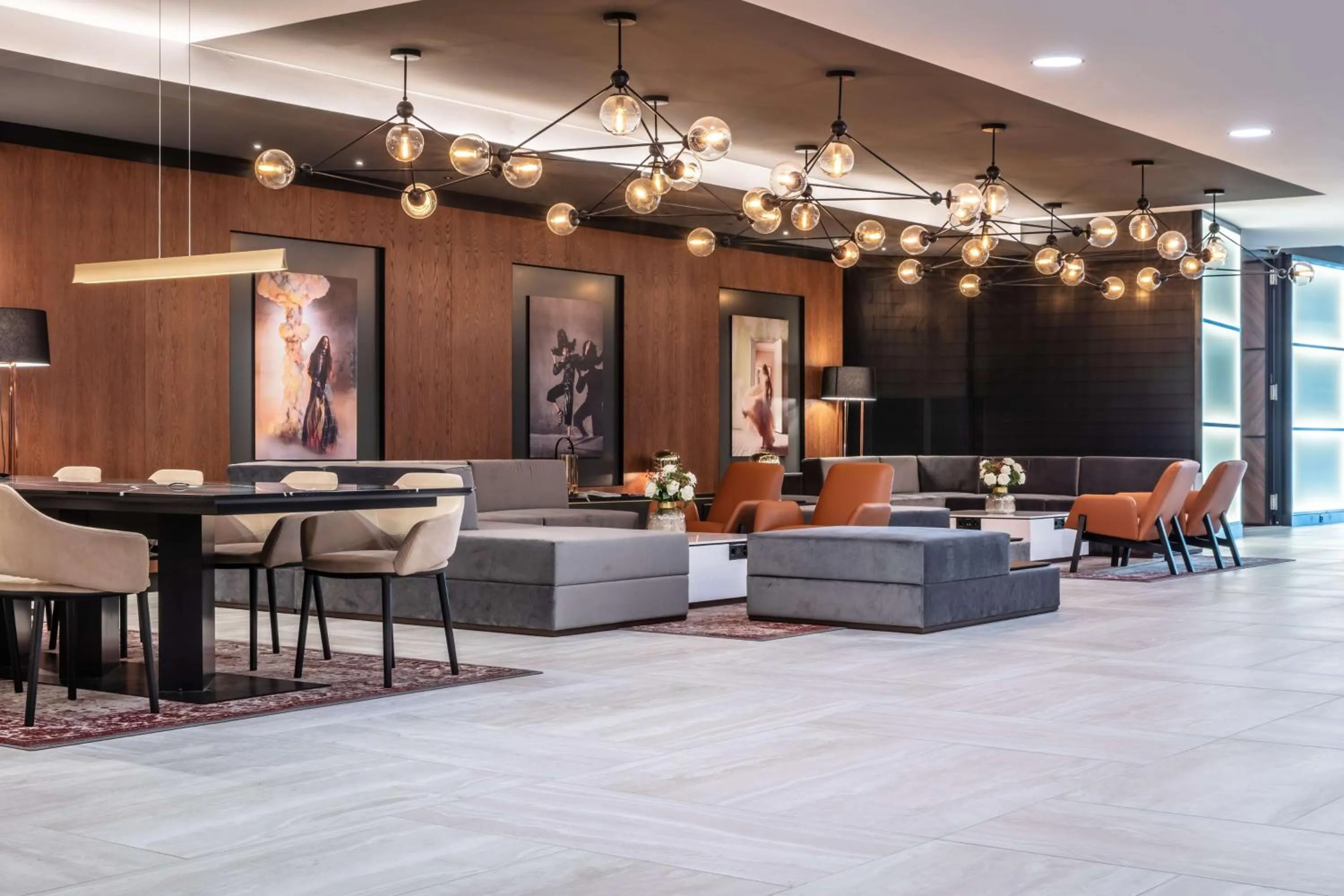 Lobby or reception in Radisson Blu, Basel