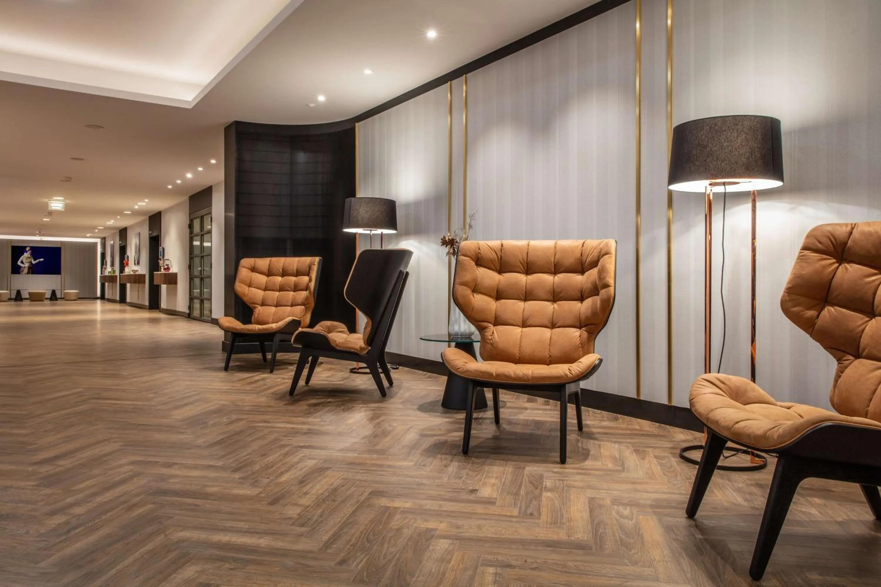 Lobby or reception in Radisson Blu, Basel