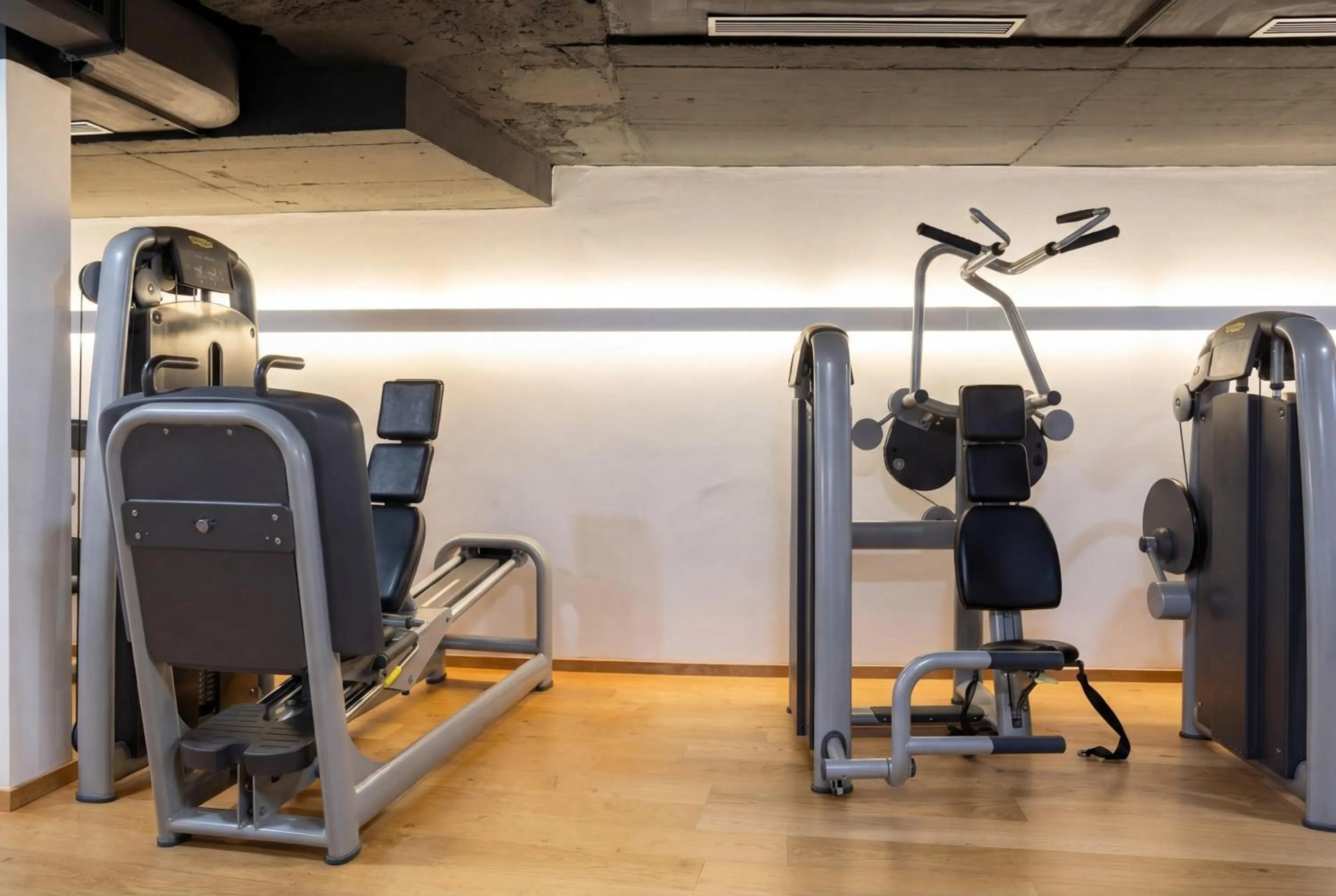 Fitness centre/facilities in Radisson Blu, Basel